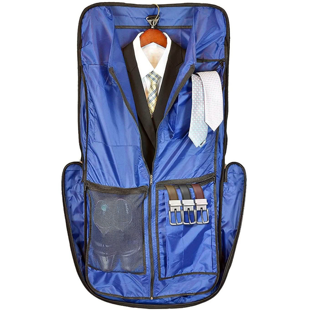 Bolford Travel Garment Bag For Business Trips And Travel With Padded Computer Pocket