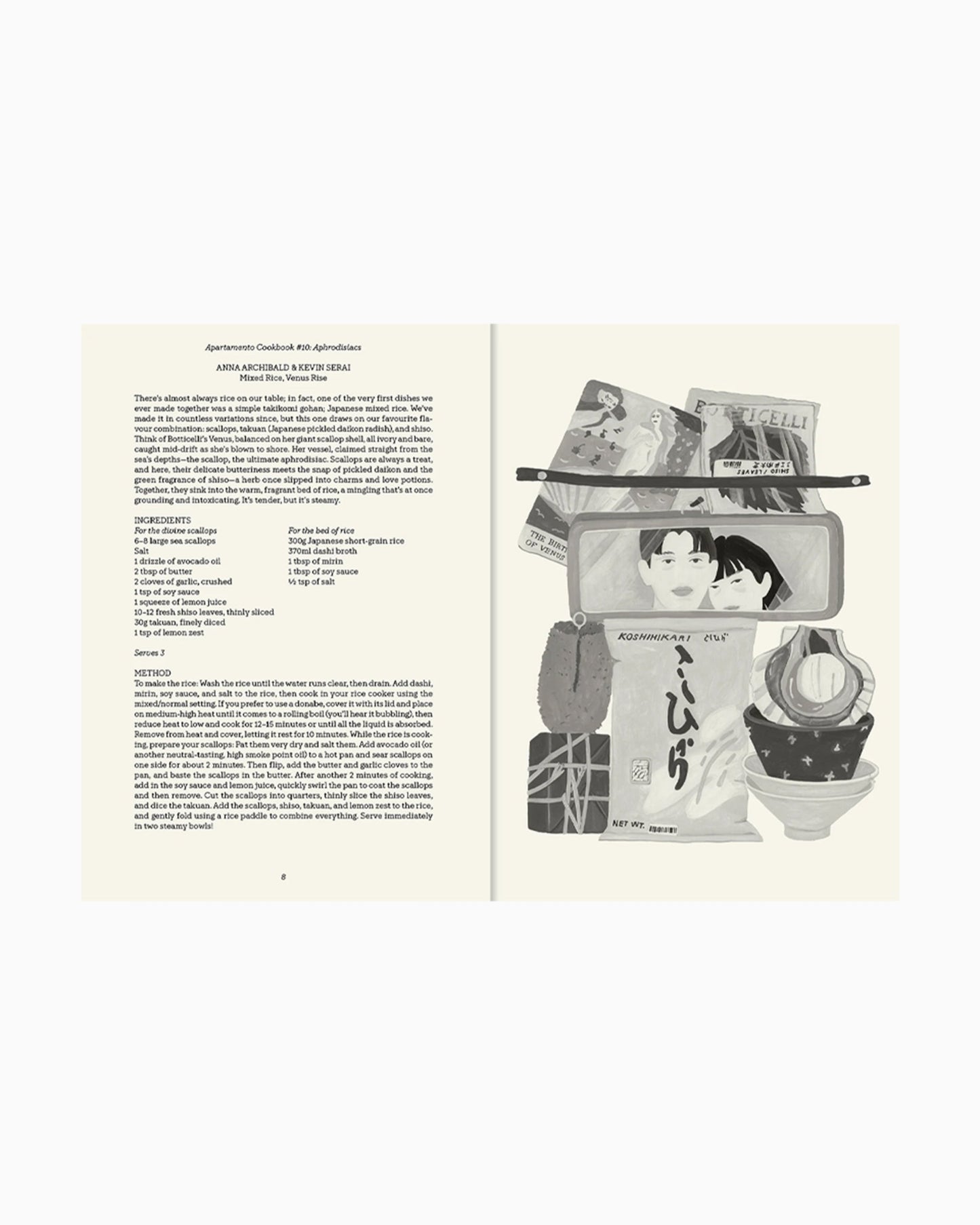 apartamento Cookbook #10: Aphrodisiacs