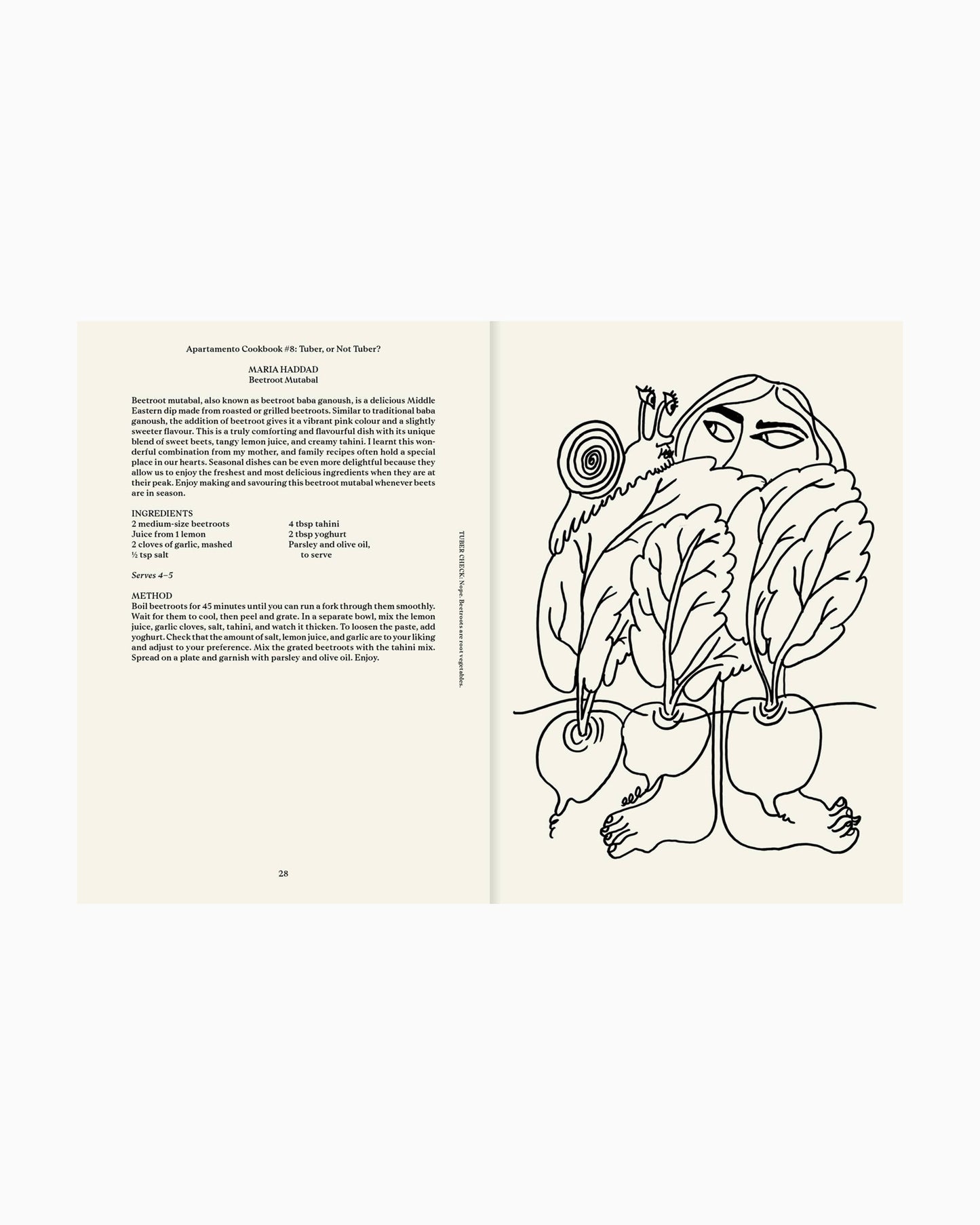 apartamento Cookbook #8: Tuber, or Not Tuber?