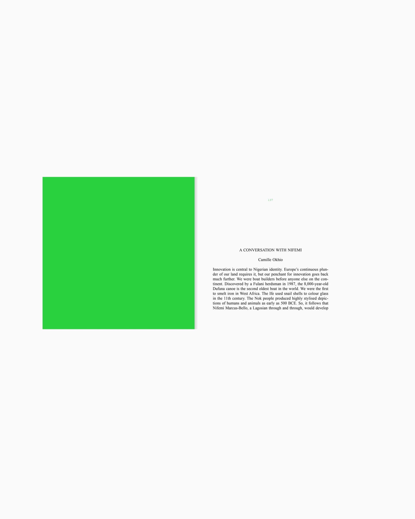apartamento Oríkì: Material Affirmations in Three Acts