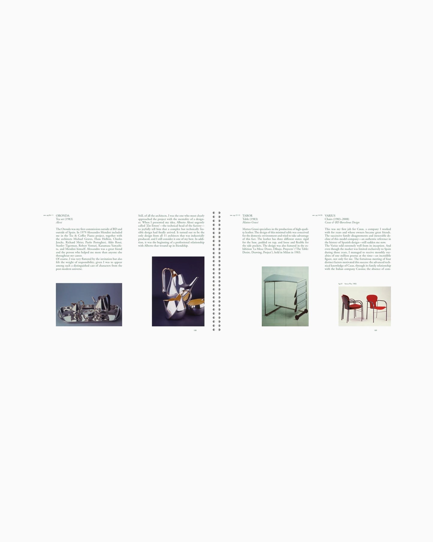 apartamento Sketchbook: The Industrial Design of Oscar Tusquets Blanca