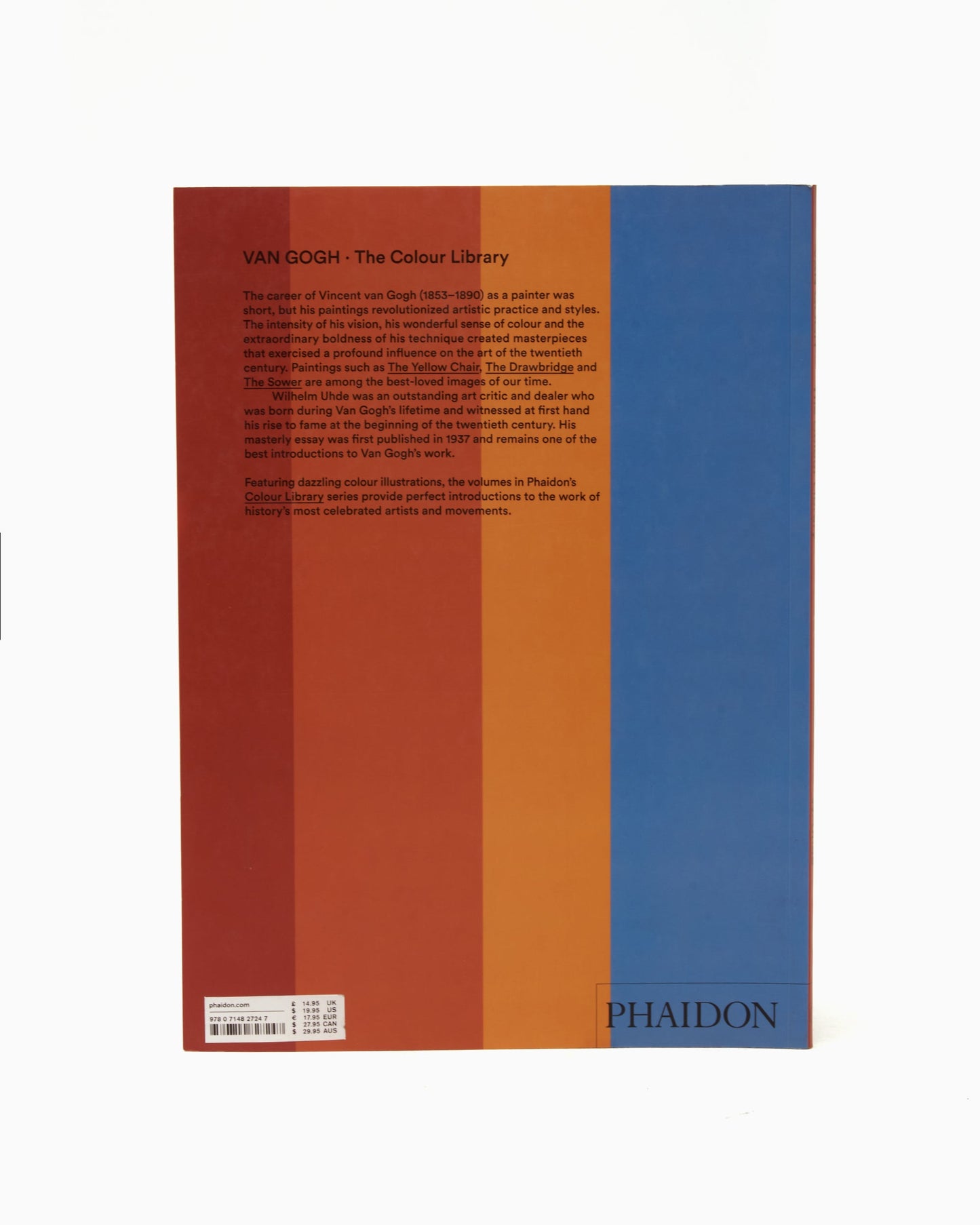 Phaidon Van Gogh: Colour Library By Wilhelm Uhde