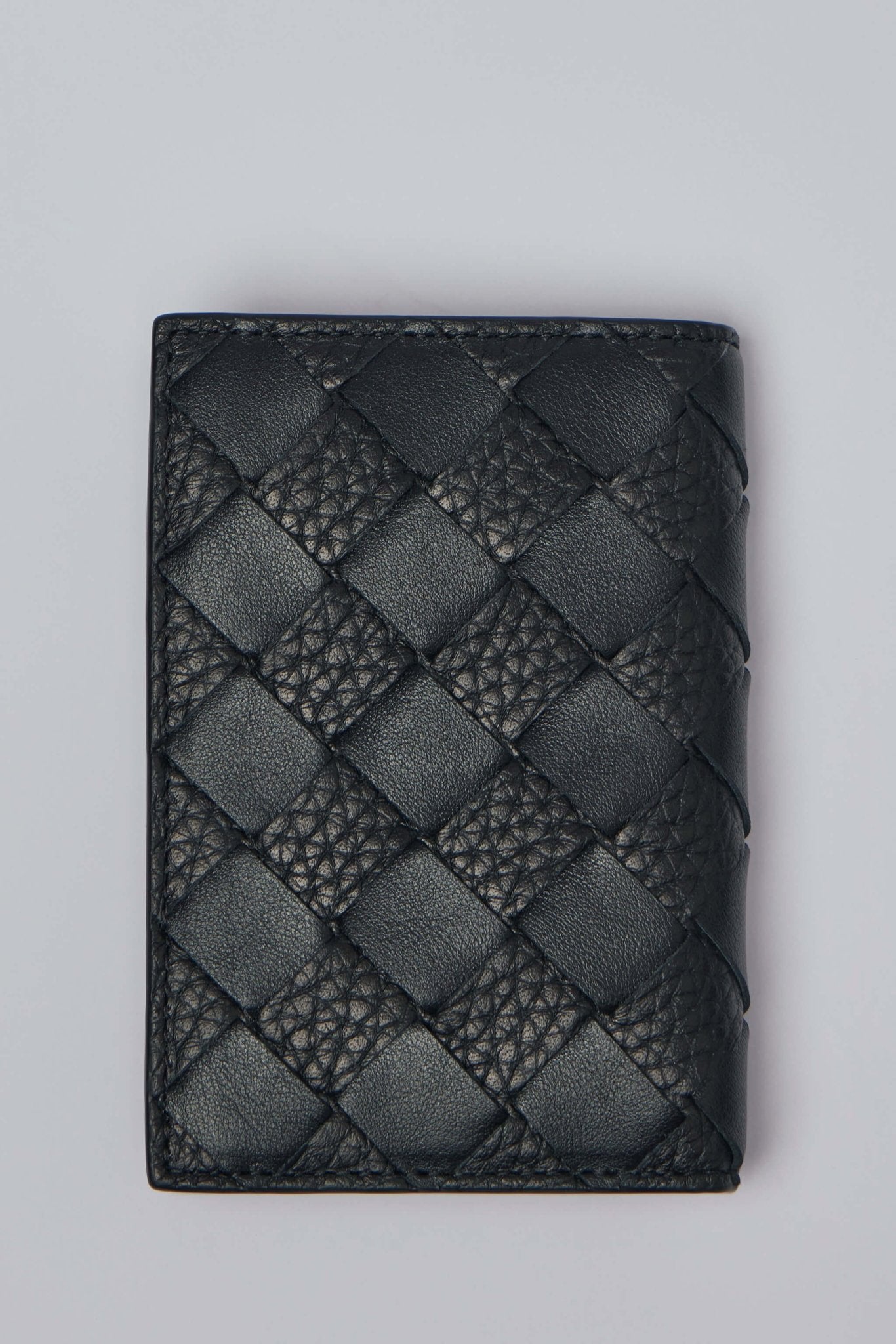 Intrecciato Flap Card Case