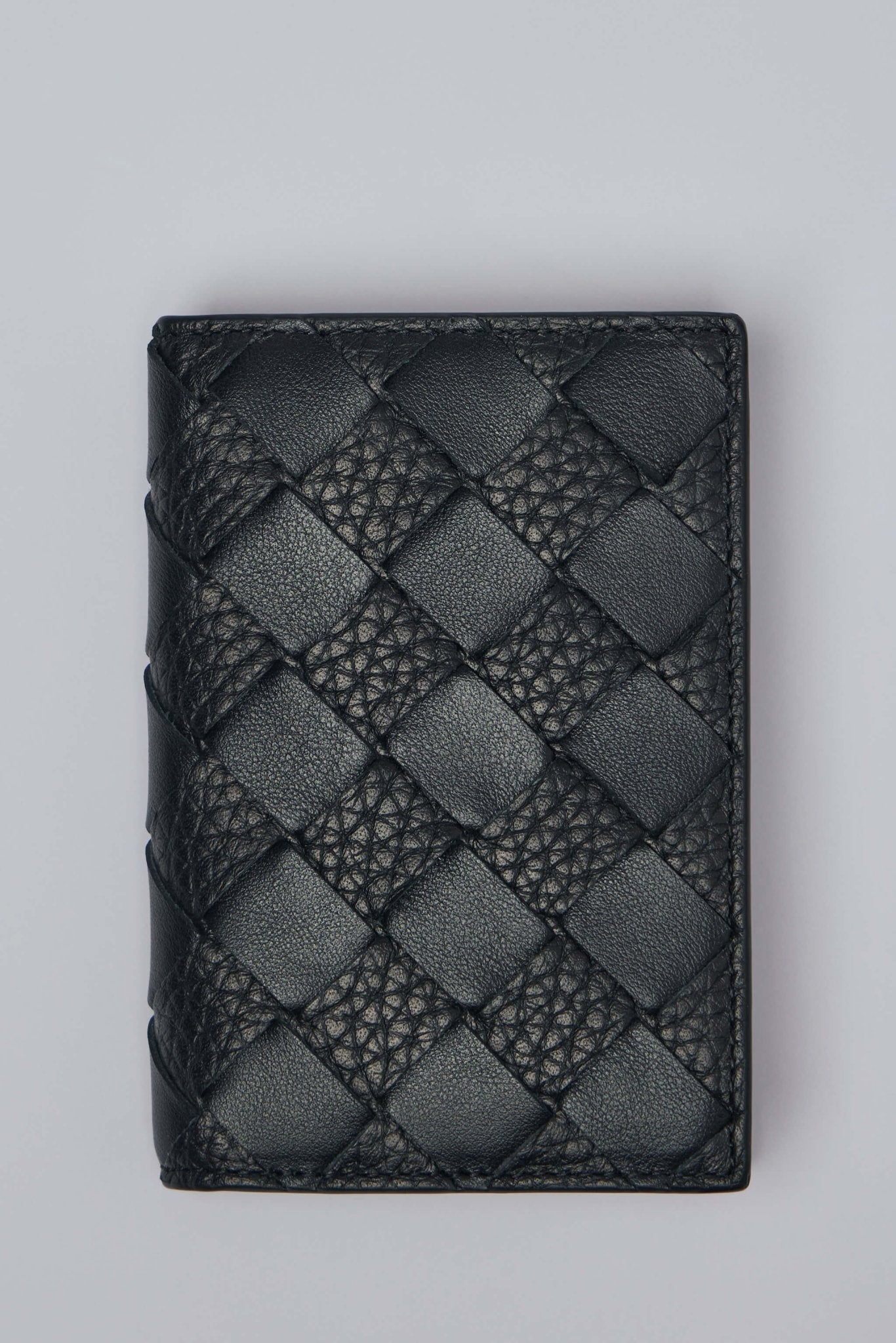 Intrecciato Flap Card Case