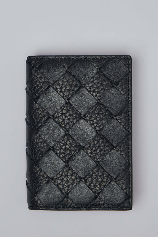 Intrecciato Flap Card Case