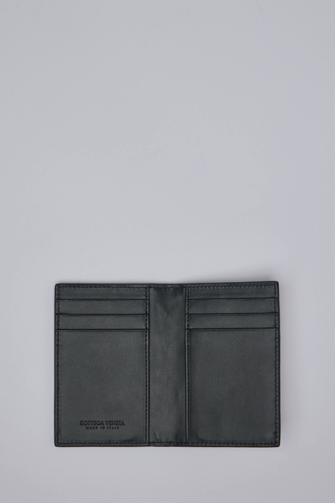 Intrecciato Flap Card Case