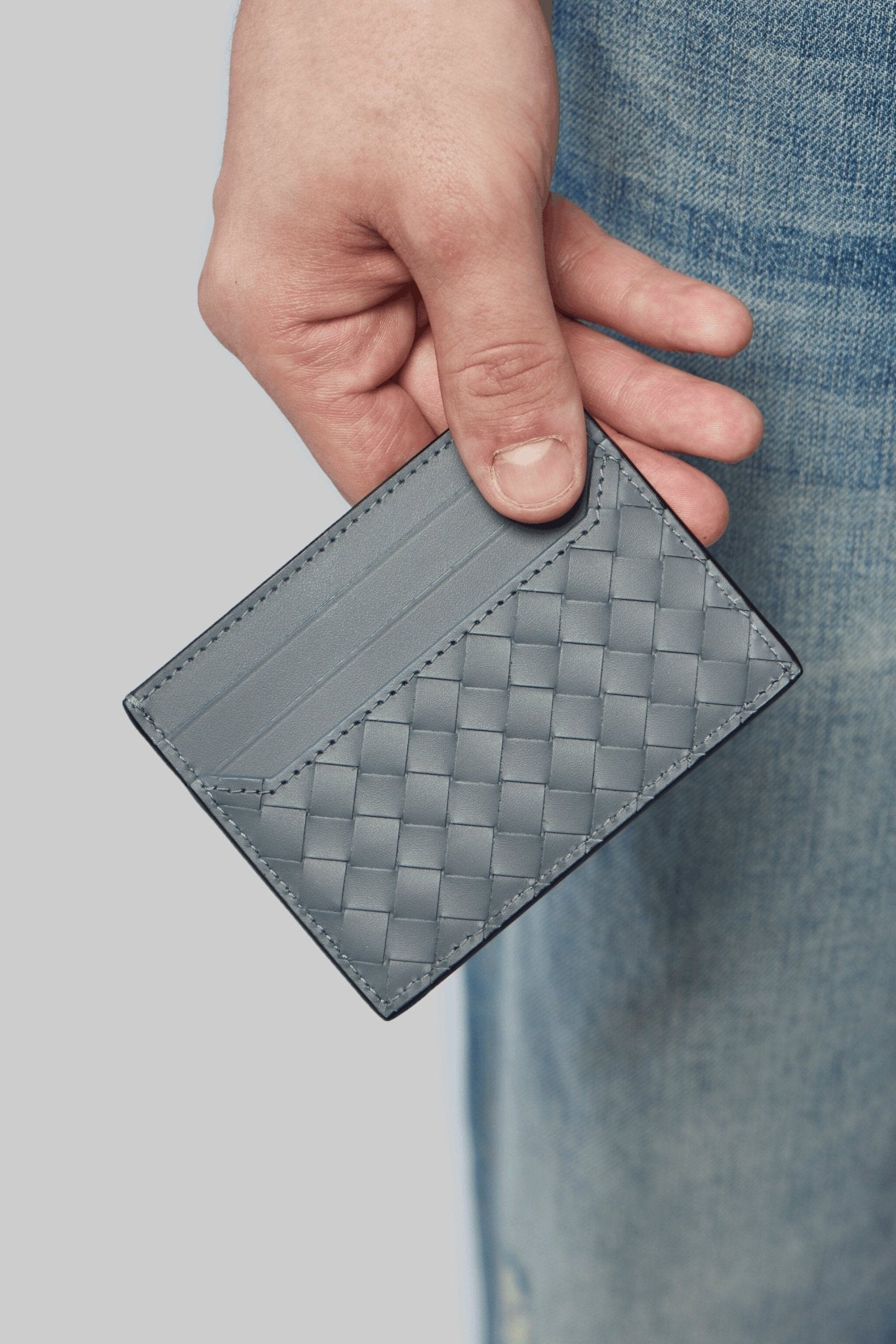 Intrecciato Credit Card Case