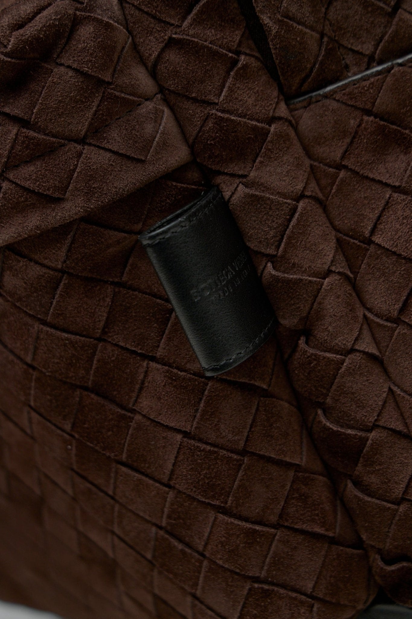 Intrecciato Suede Backpack
