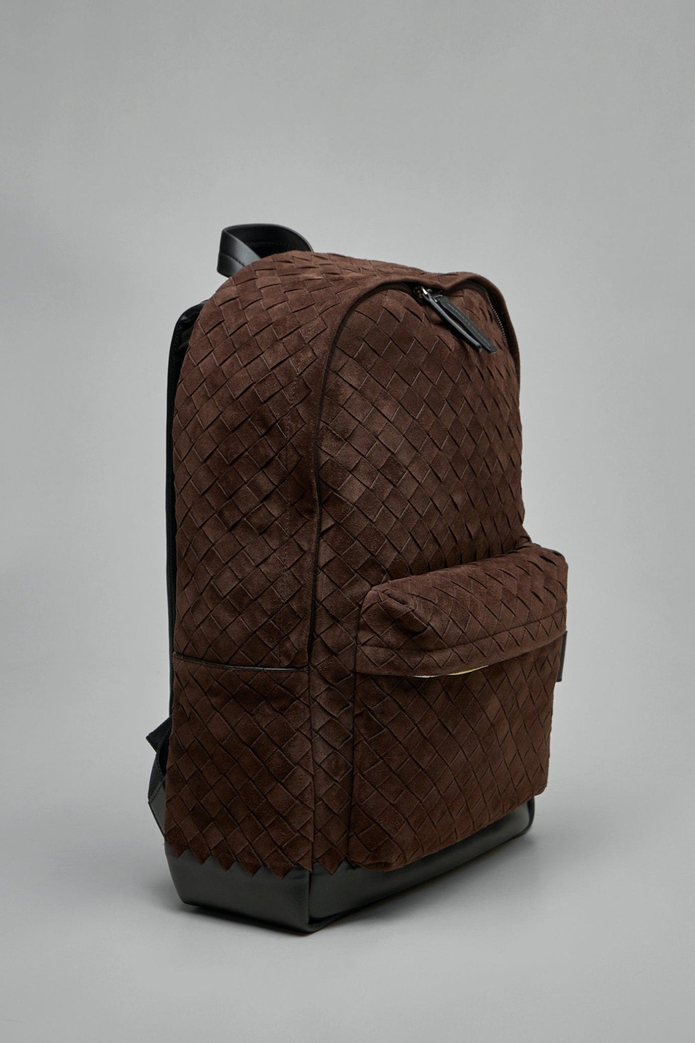 Intrecciato Suede Backpack