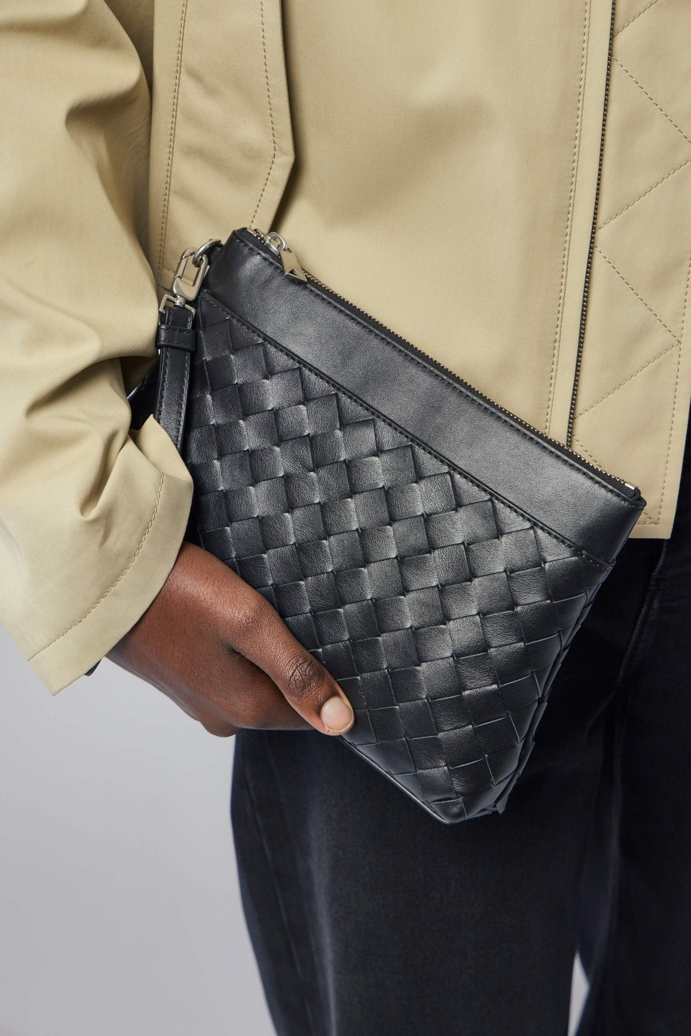 Intrecciato Prism Pouch