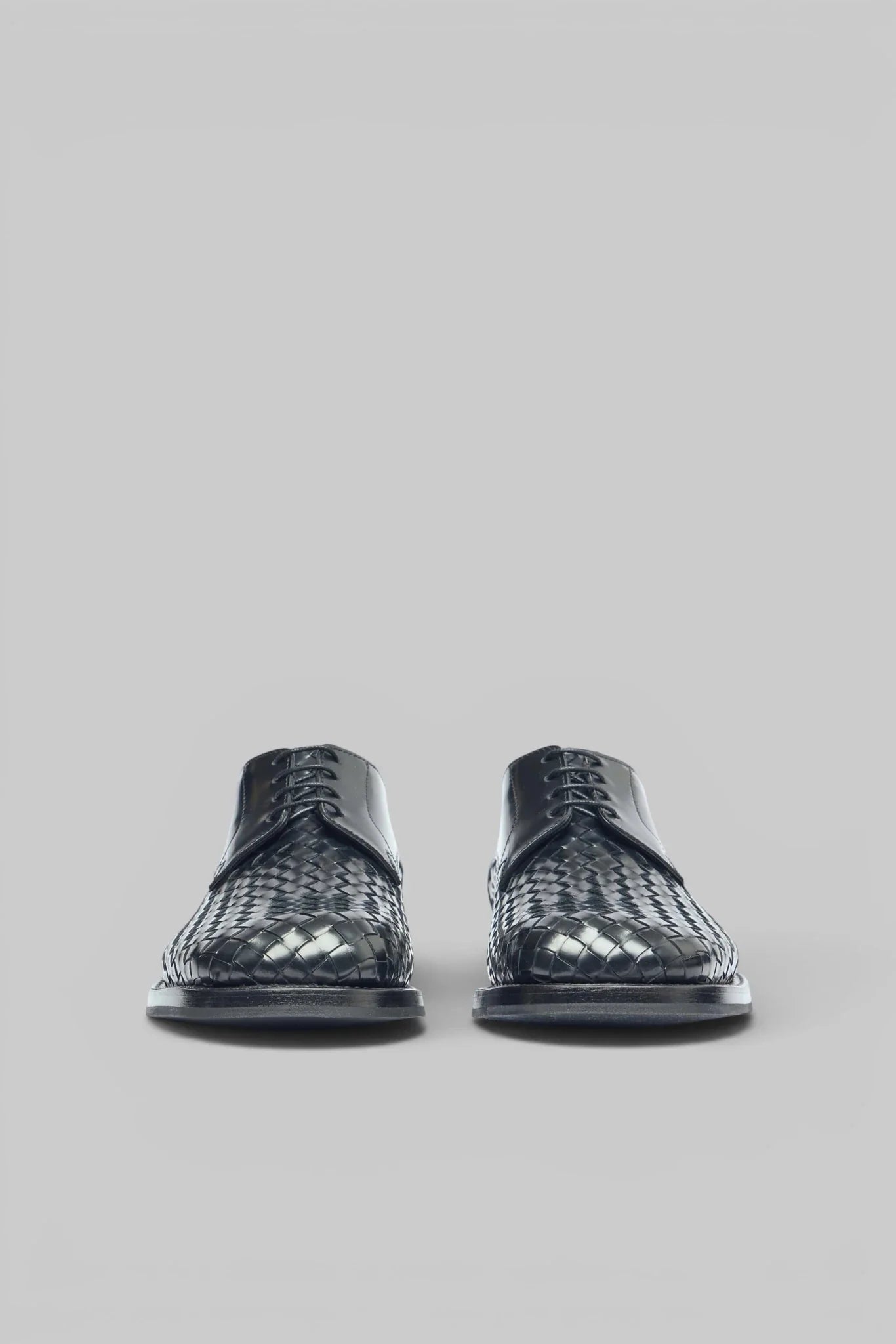 Smashed Lace Up Intrecciato CL