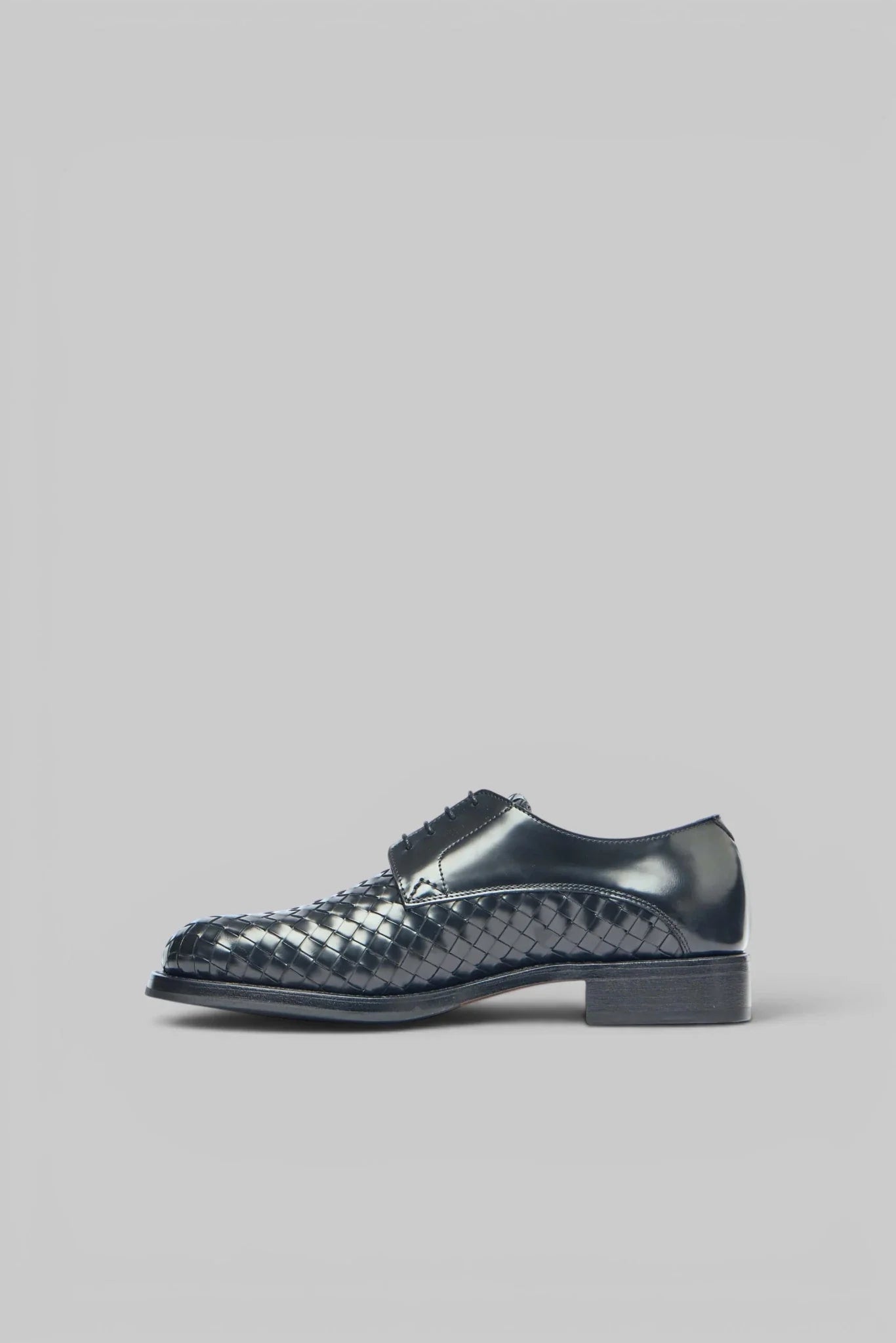 Smashed Lace Up Intrecciato CL