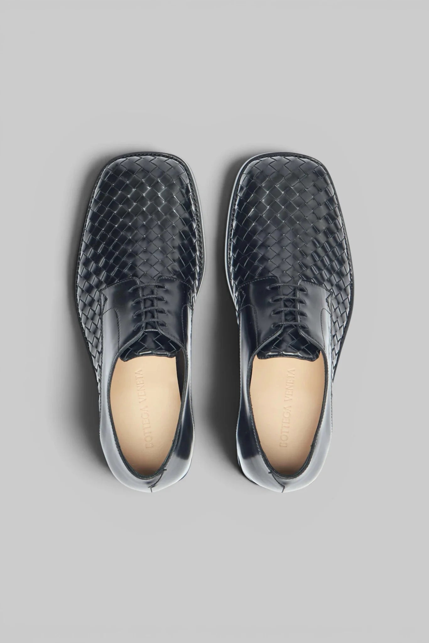 Smashed Lace Up Intrecciato CL