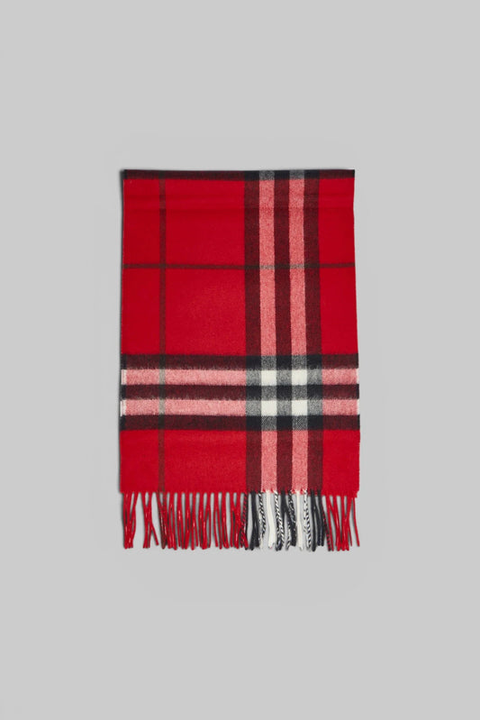 Giant Check Cashmere Scarf