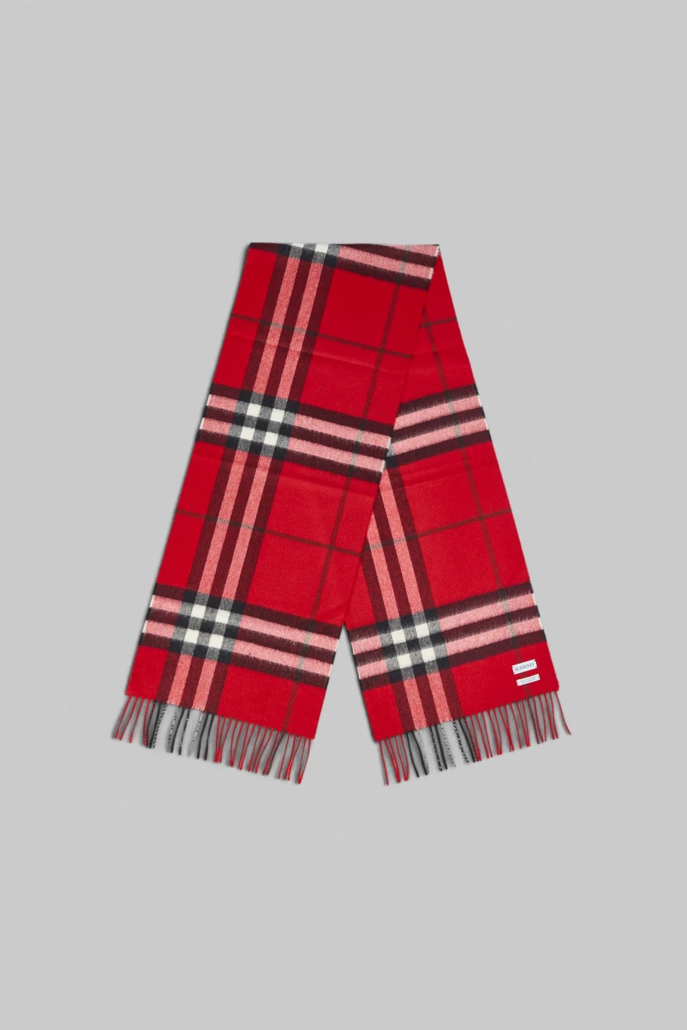 Giant Check Cashmere Scarf