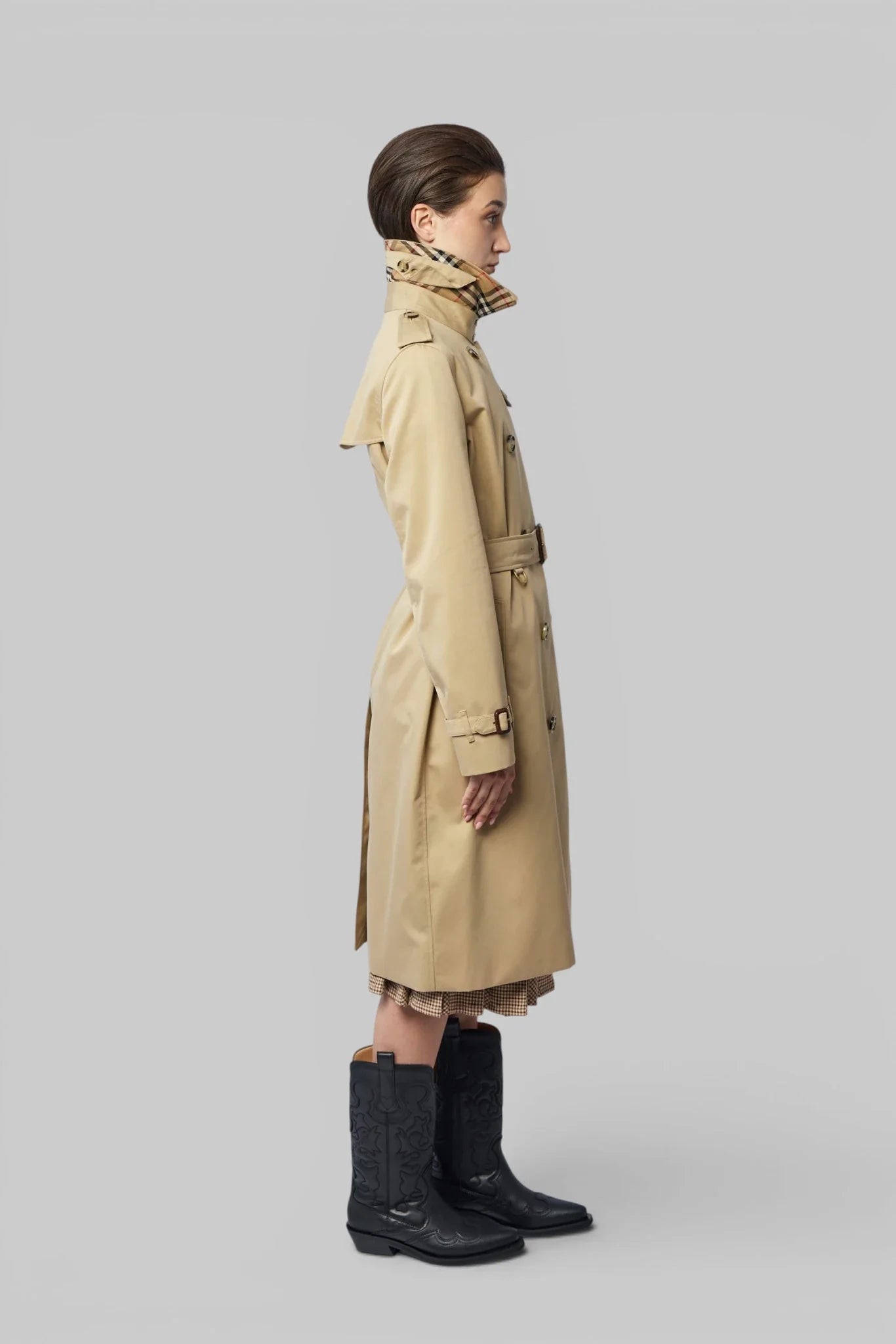 Long Kensington Heritage Trench Coat