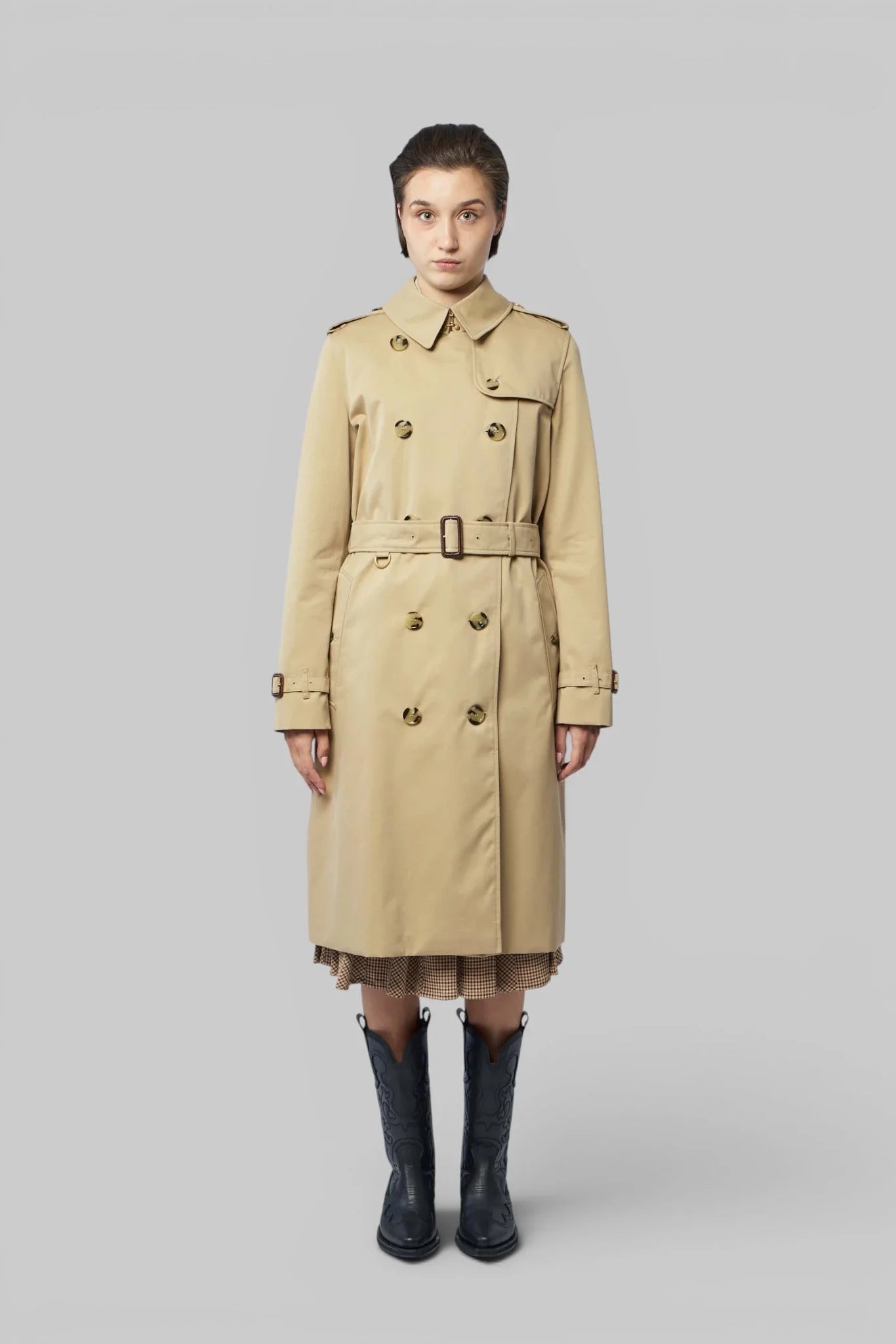 Long Kensington Heritage Trench Coat