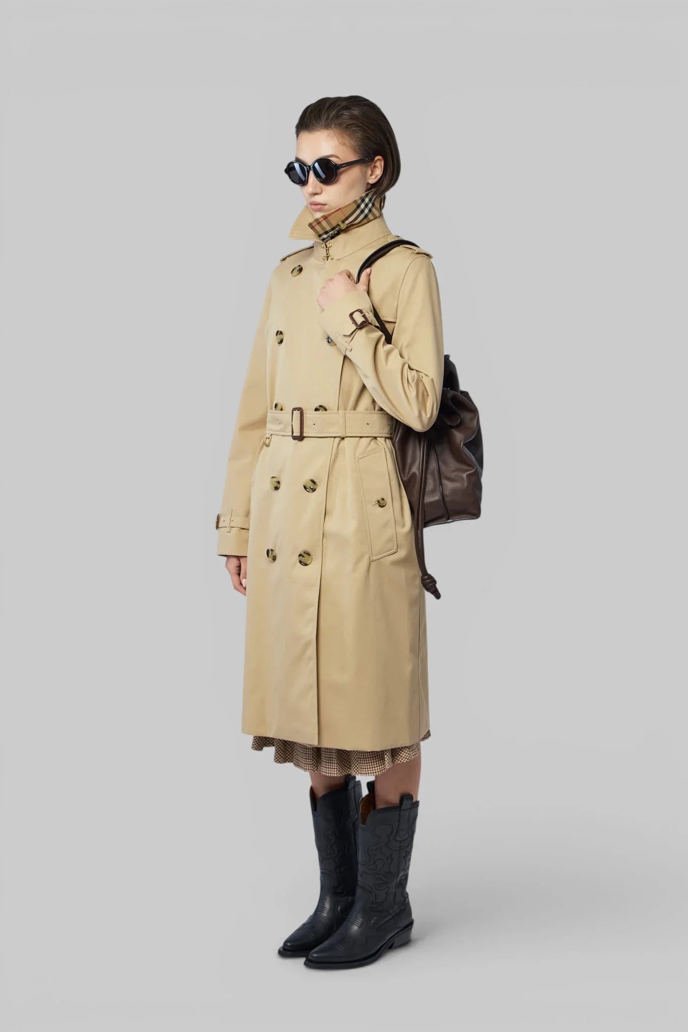 Long Kensington Heritage Trench Coat