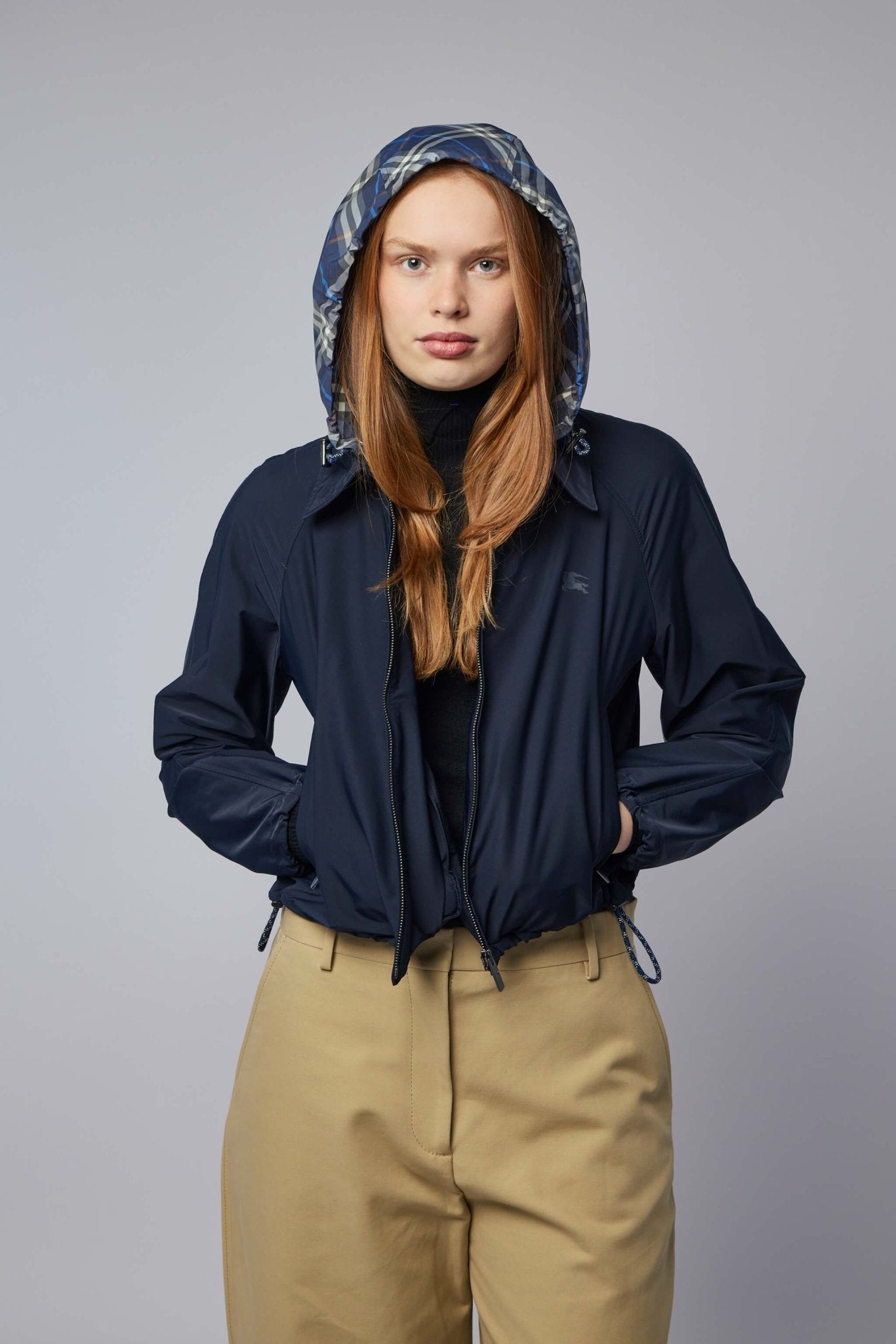 Cropped Newcott Hooded Jacket
