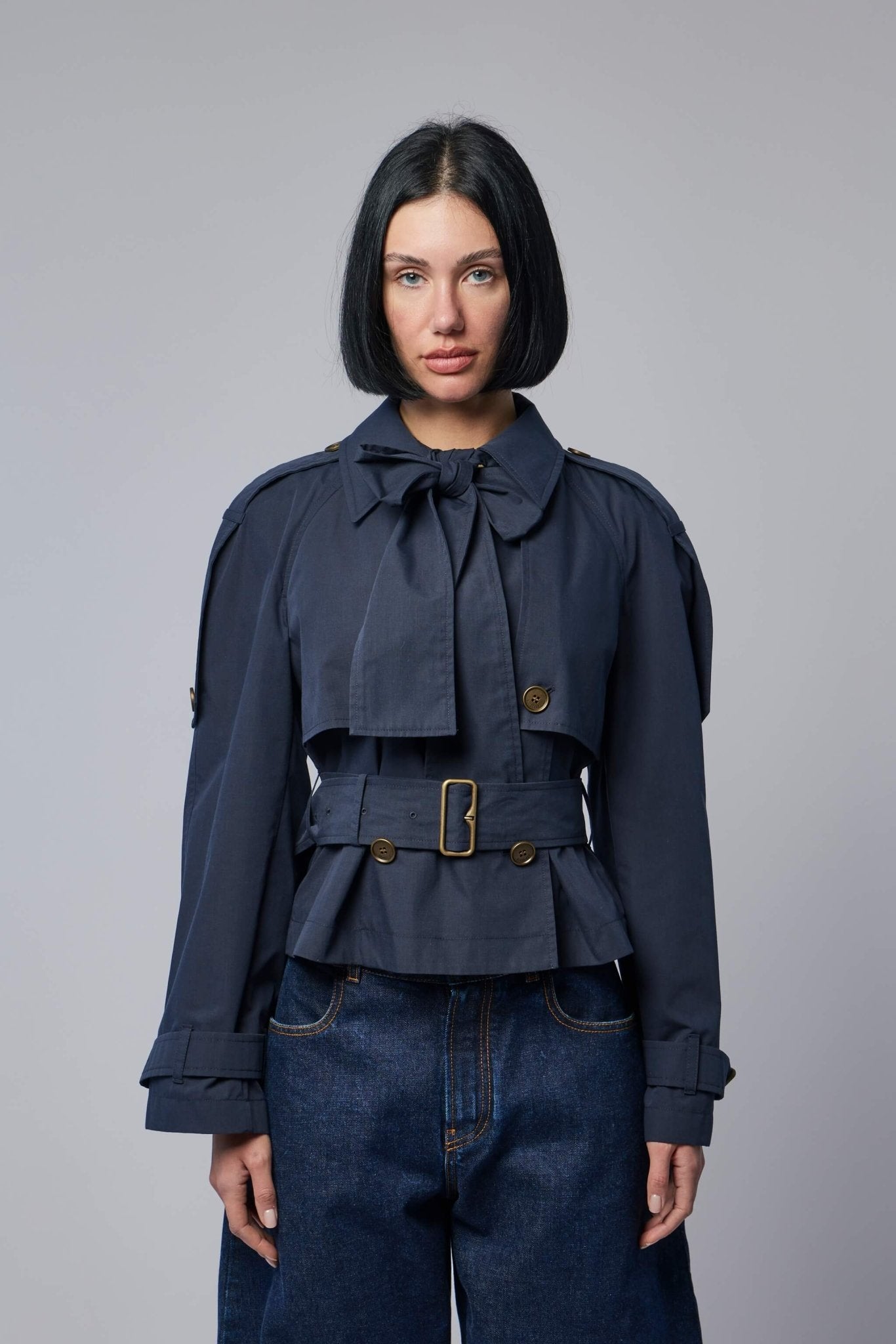 Short Trerose Trench Coat