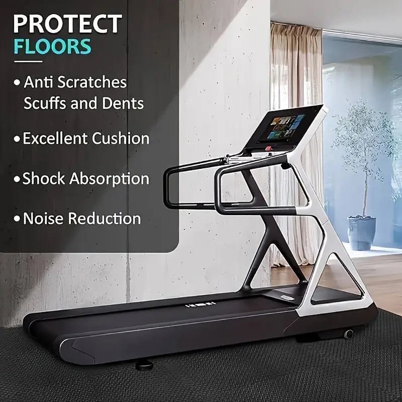 10pcs EVA Splicing Fitness Mats - Soft, Solid Color, Non-Slip, Waterproof