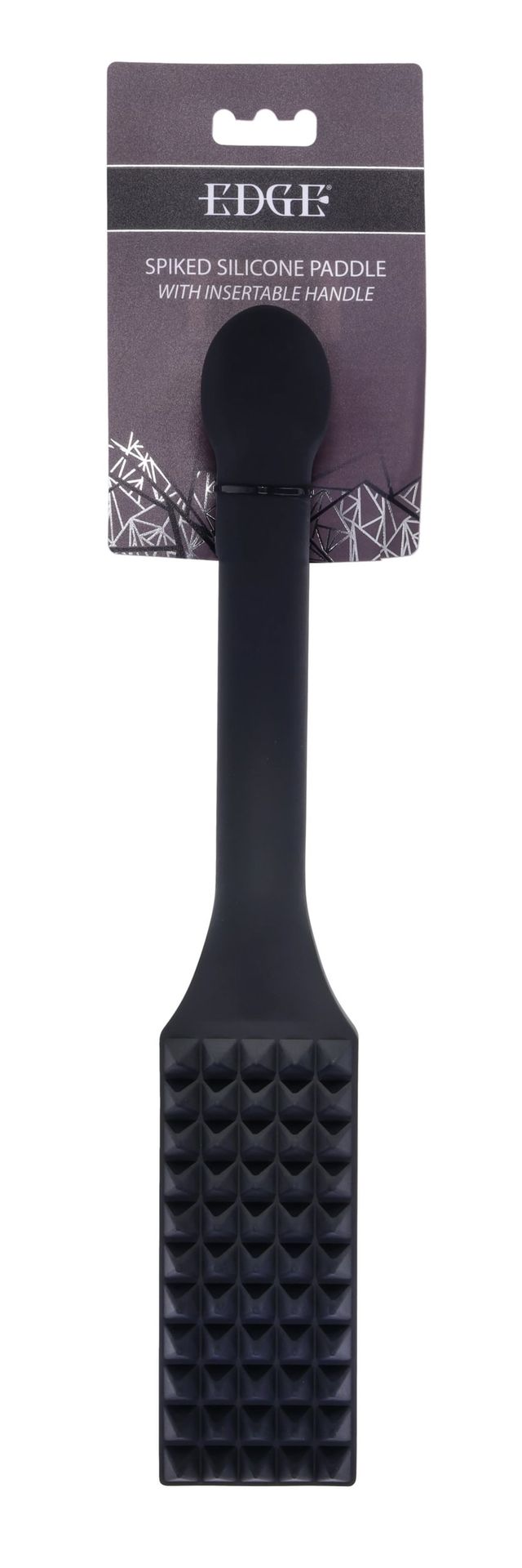 Edge Spiked Silicone Paddle w/ Insertable Handle