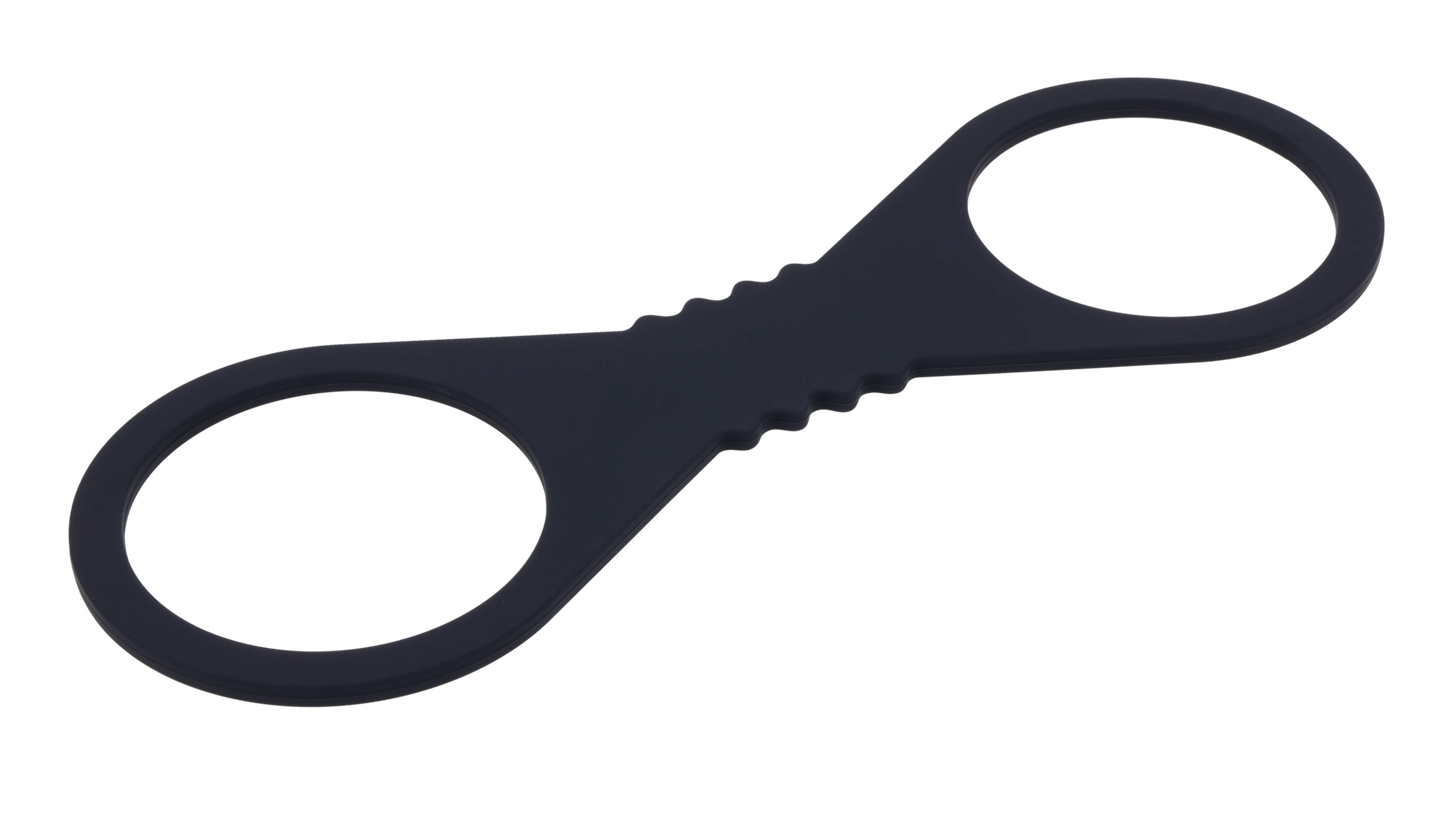 Shadow Large Silicone Cuffs