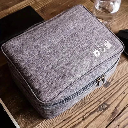 Cable Storage Bag Waterproof Digital Electronic Organizer