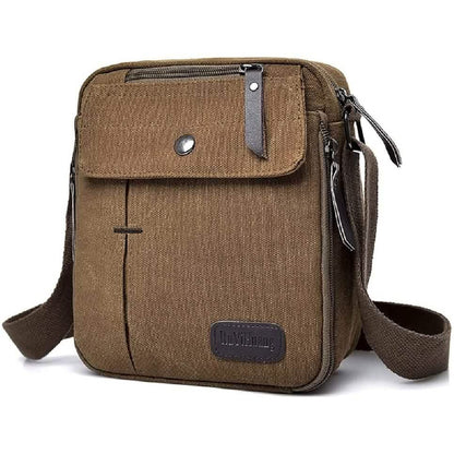 Canvas Travel Wallet Casual Messenger Bag