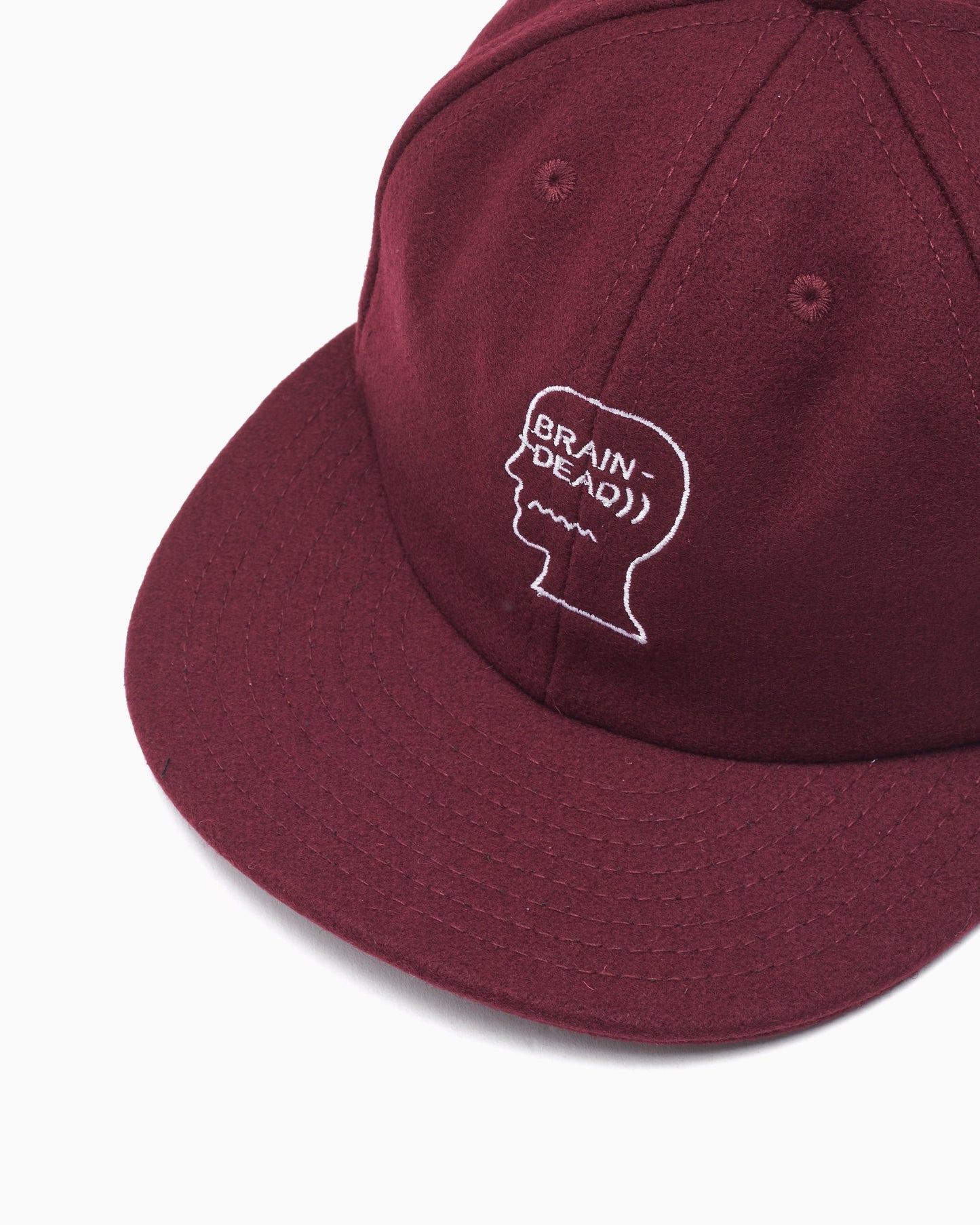 Gorra Brain Dead Flannel Logohead Unisex