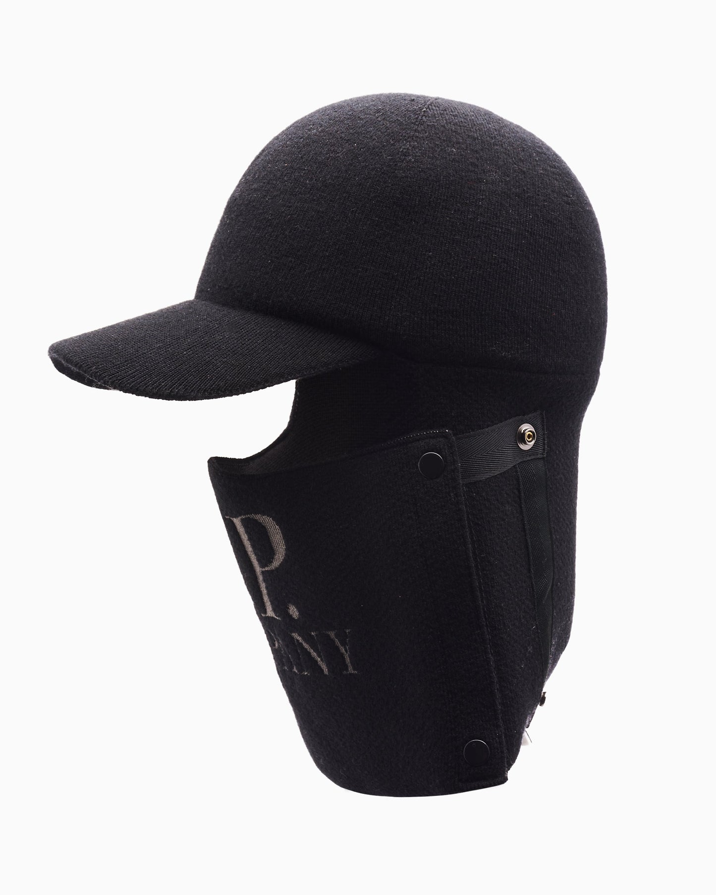 Gorra CP Company Unisex Extrafine Merino Wool Visor Neck Cap Unisex