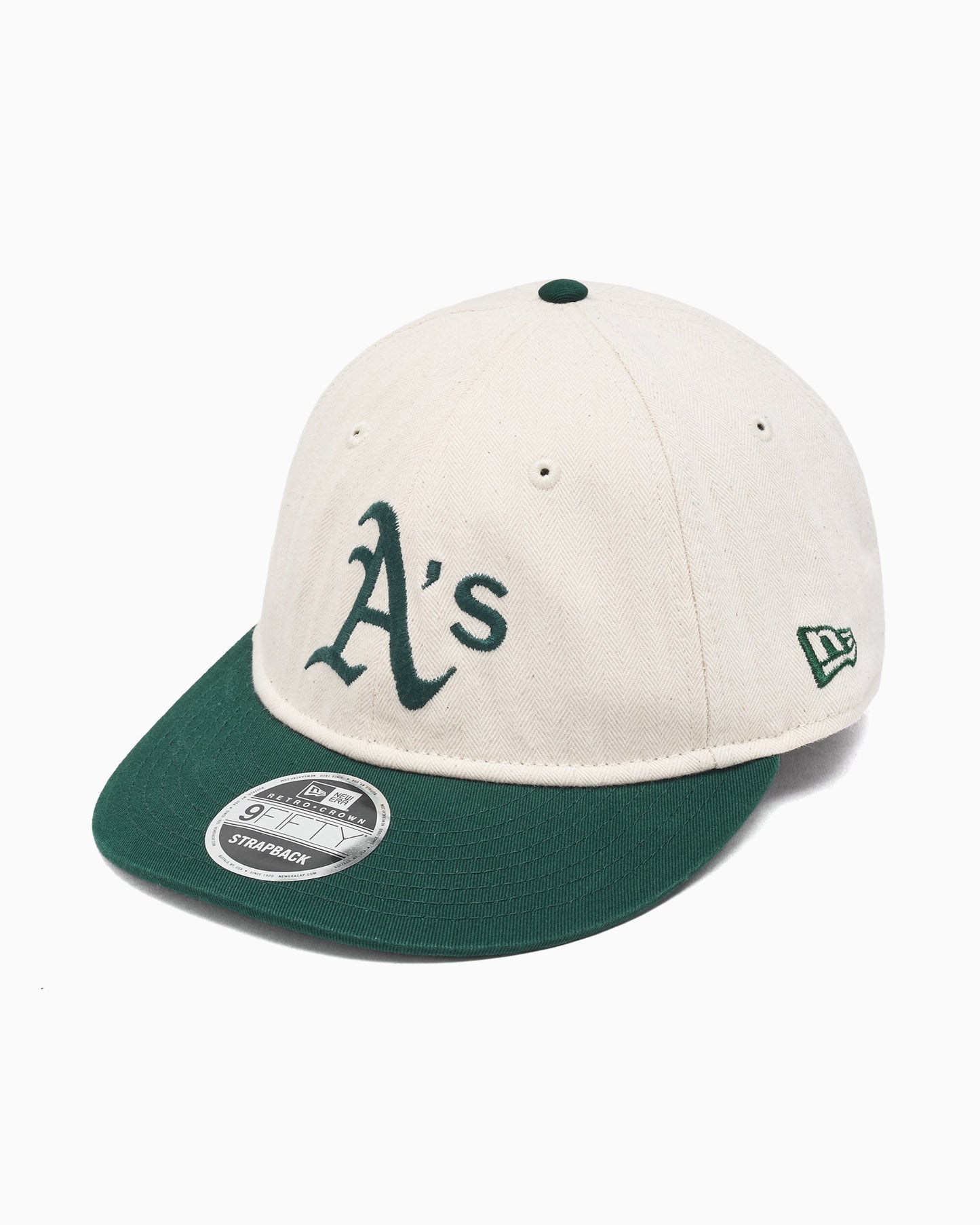 Gorra New Era Athletics MLB Americana Herringbone Retro 9FIFTY Unisex