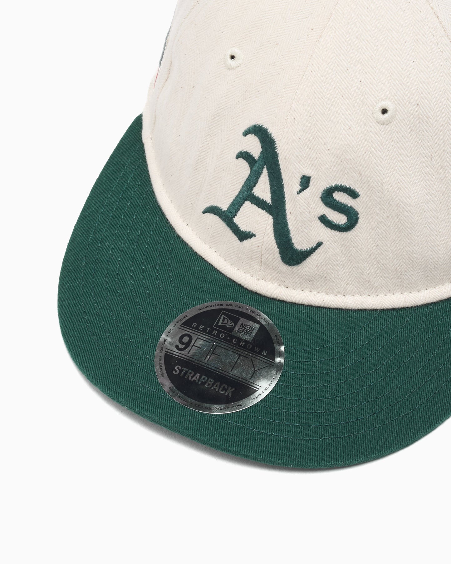Gorra New Era Athletics MLB Americana Herringbone Retro 9FIFTY Unisex