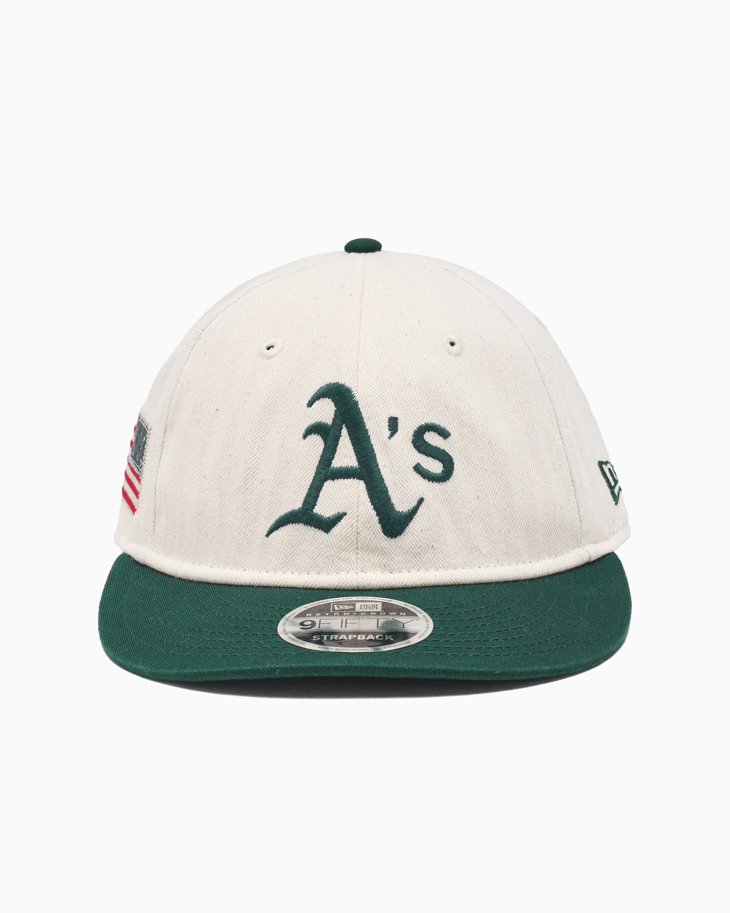 Gorra New Era Athletics MLB Americana Herringbone Retro 9FIFTY Unisex