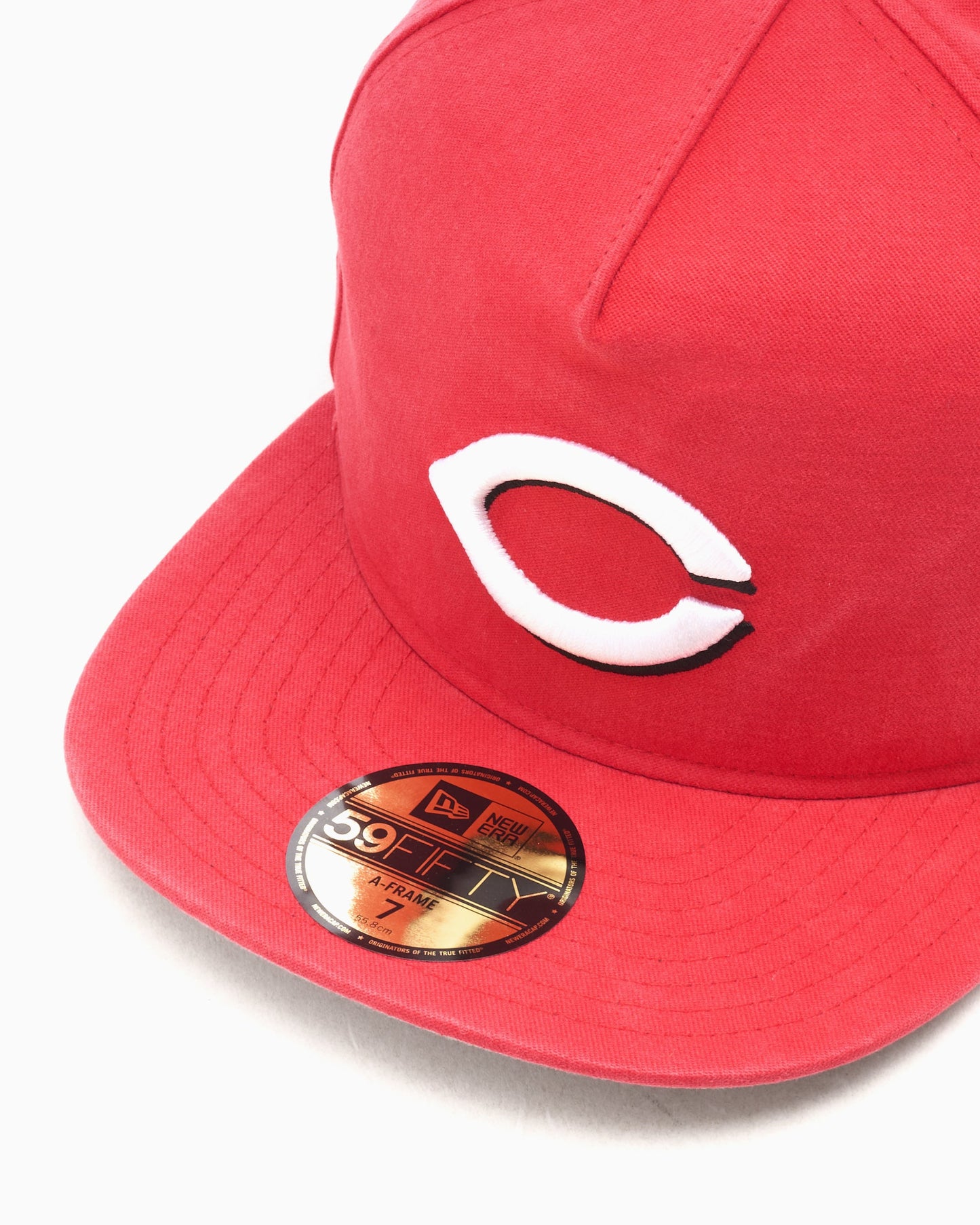 Gorra New Era Golfer Cincinnati Reds Championship Side Flag Unisex Cap Unisex