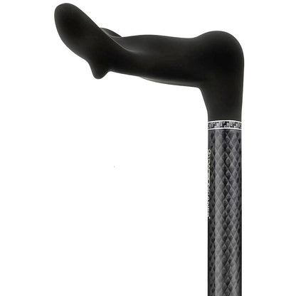 Lightweight & Adjustable: High-Tech Carbon Fiber Palm Grip Cane