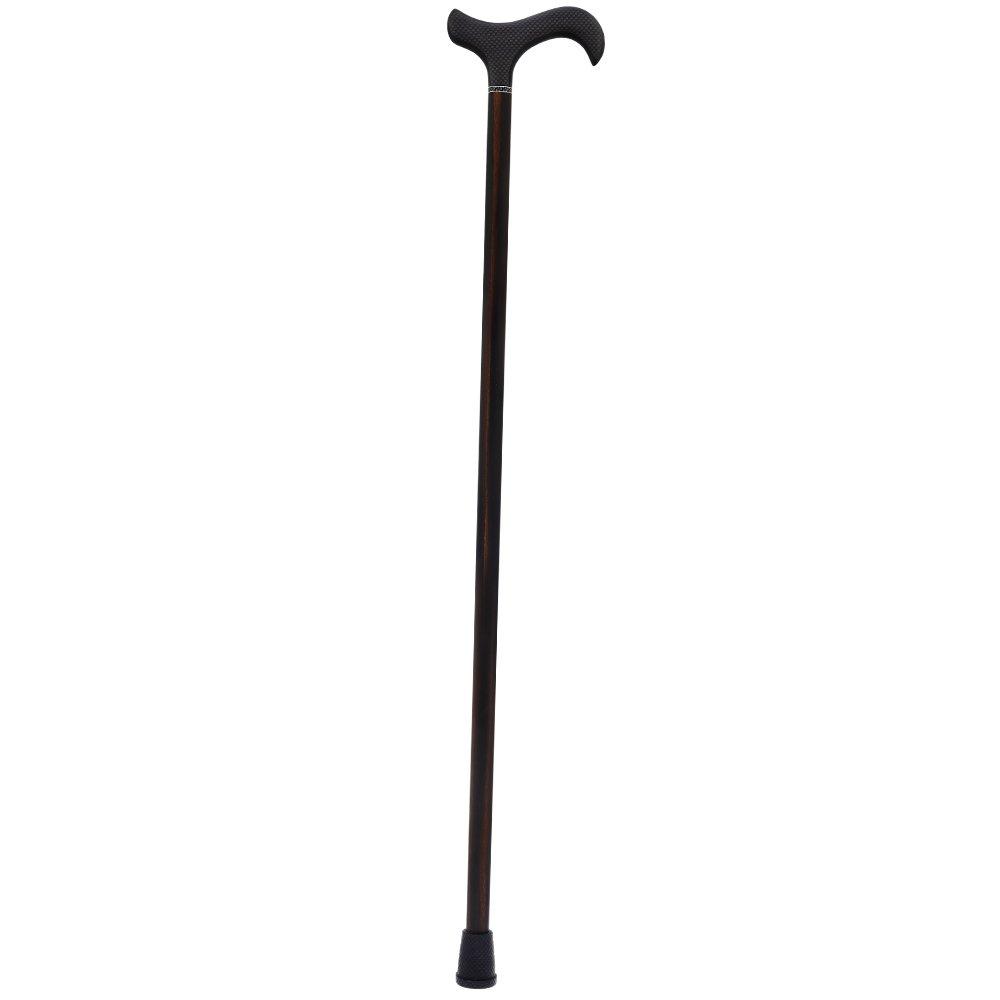 Exotic Ebony Wood on Carbon Fiber - Derby Walking Cane