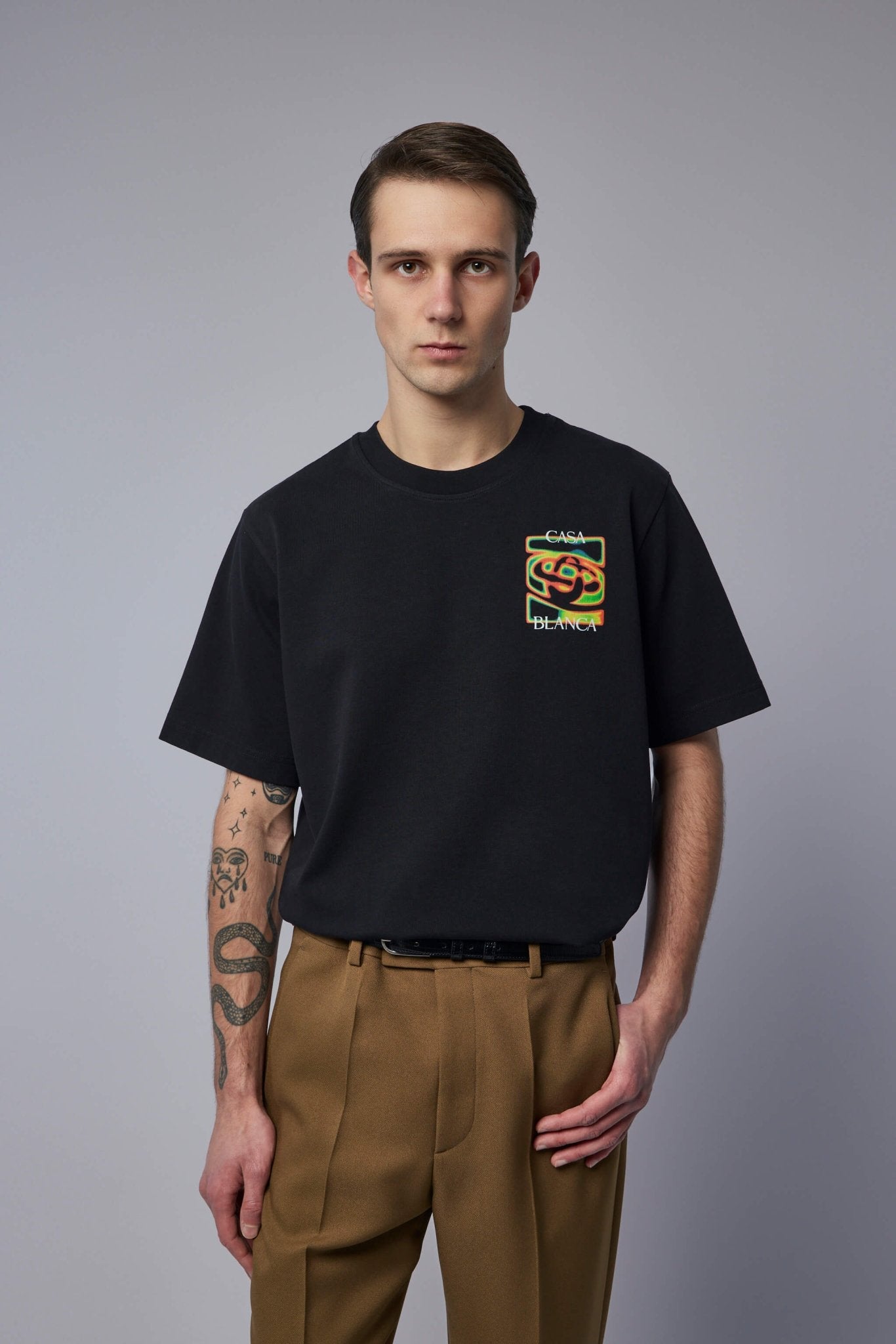 Heat Map Logo Short Sleeve T-shirt
