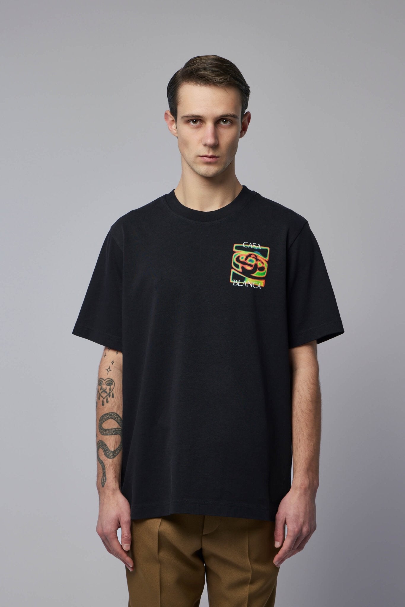 Heat Map Logo Short Sleeve T-shirt