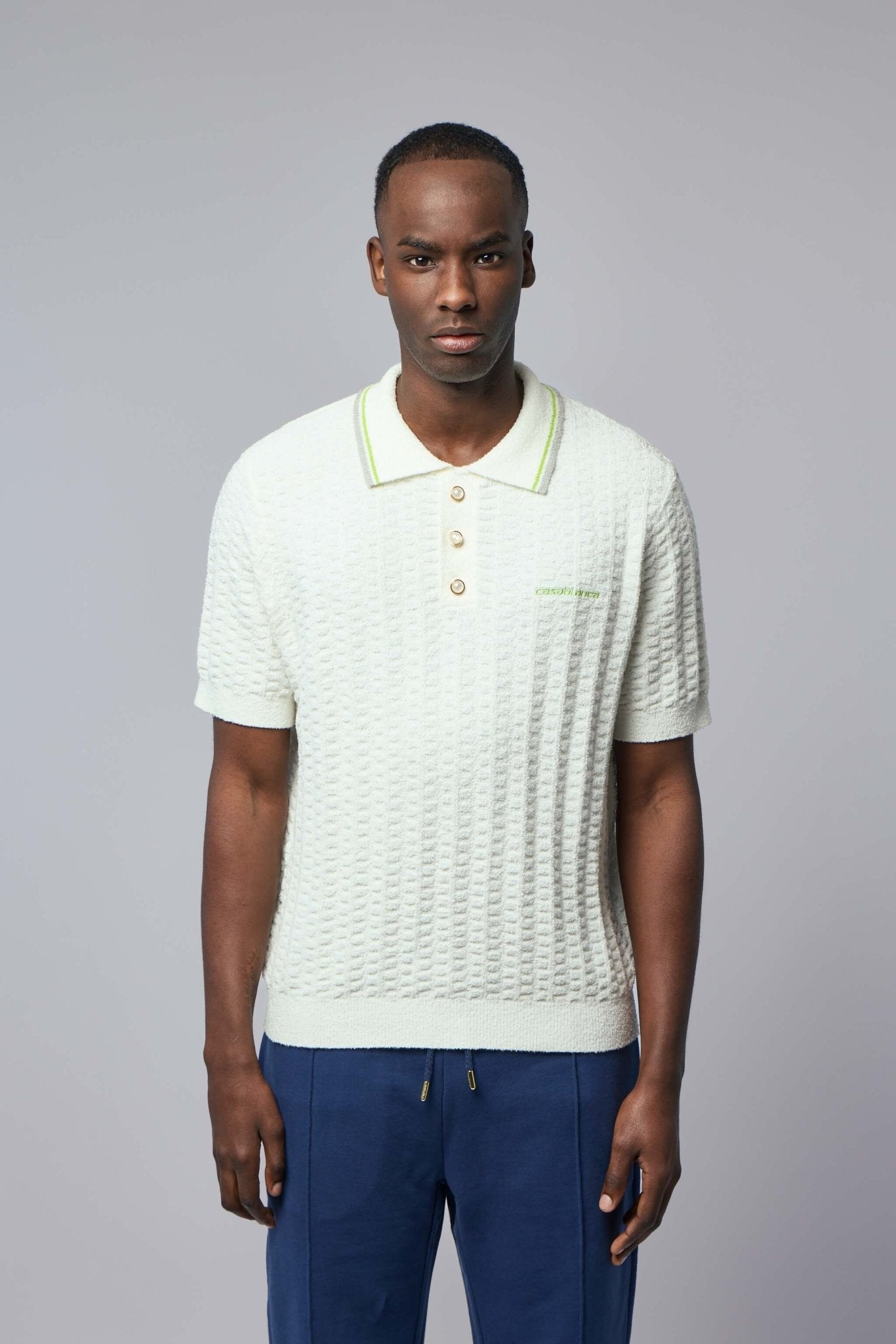Tennis Boucle Polo Shirt