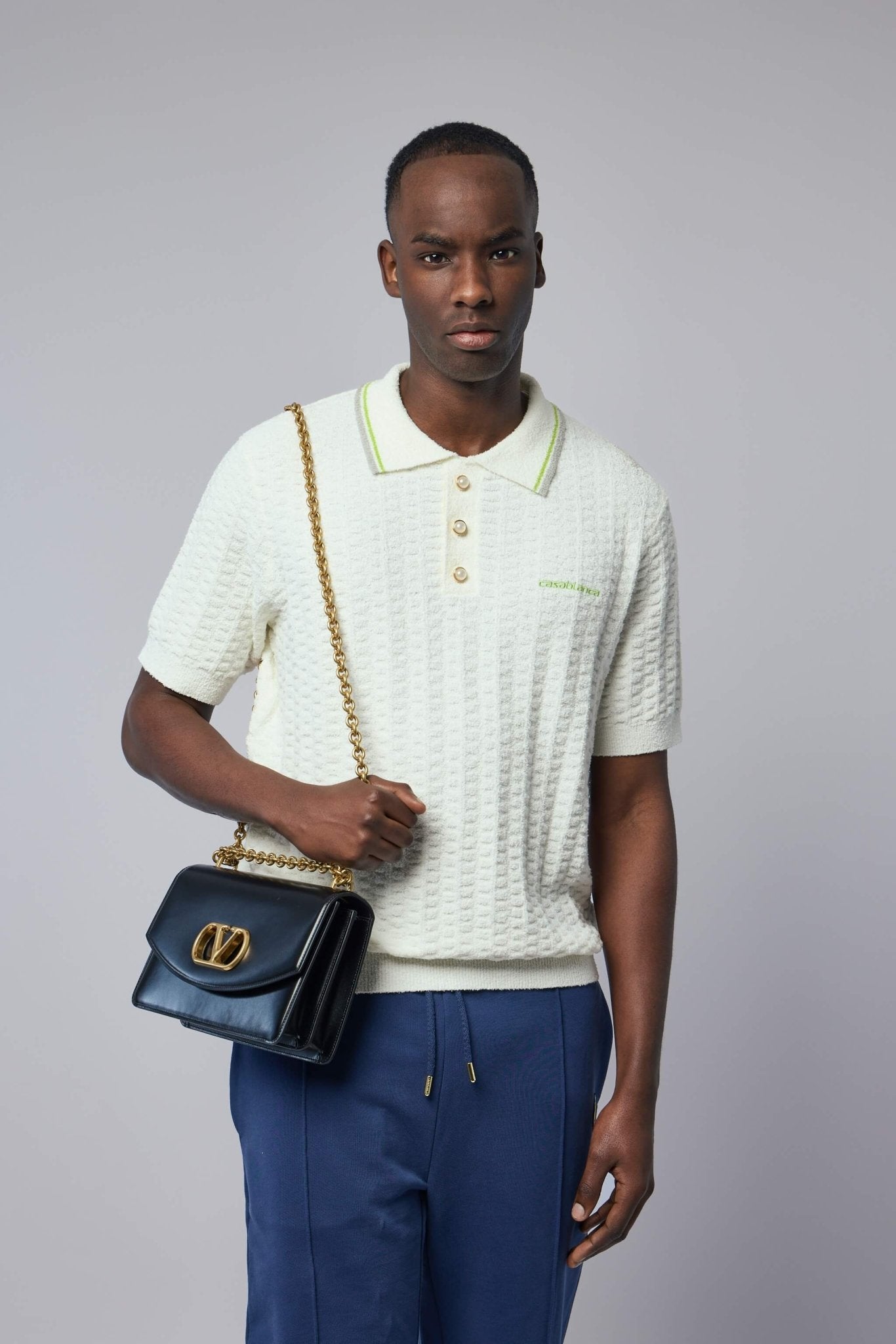 Tennis Boucle Polo Shirt