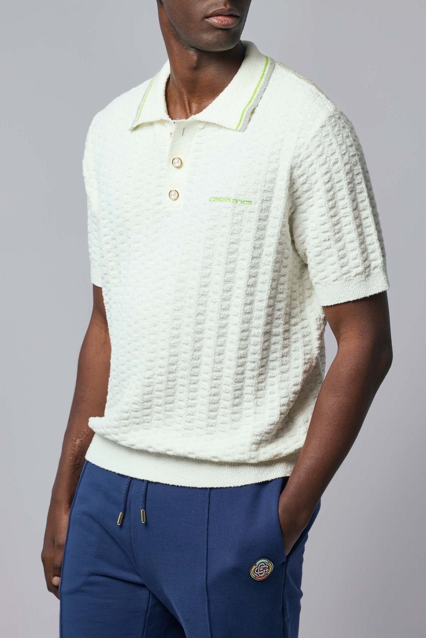 Tennis Boucle Polo Shirt
