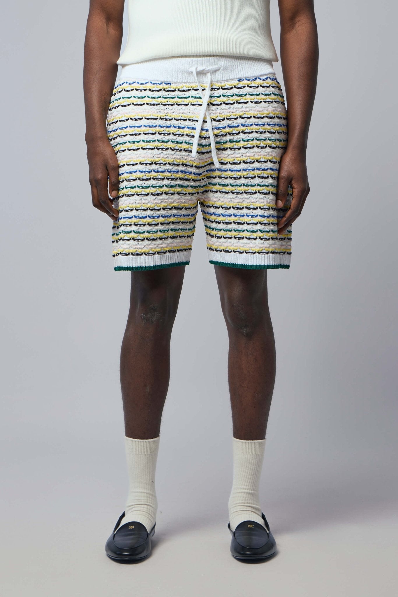 Tuck Stitch Shorts