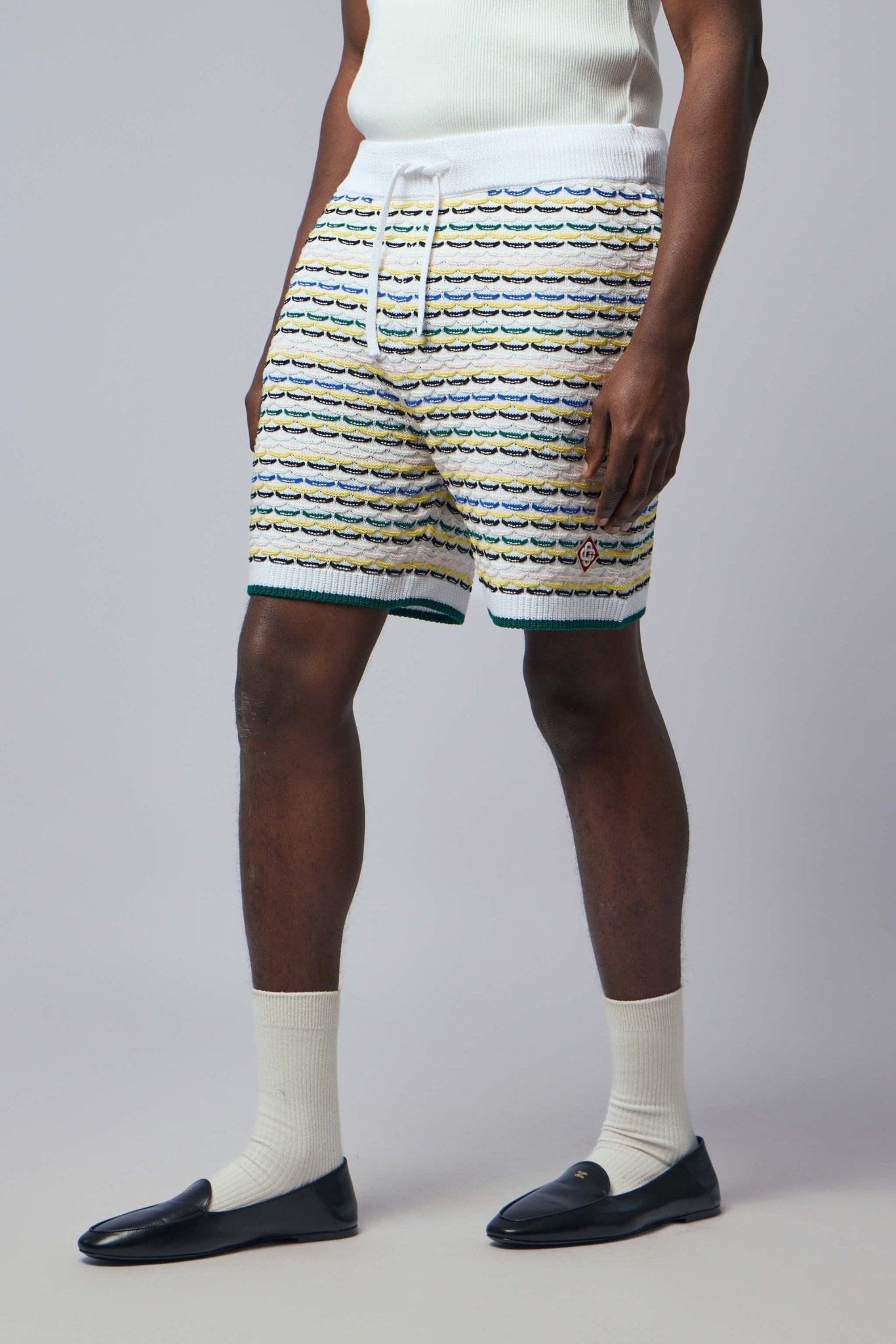 Tuck Stitch Shorts