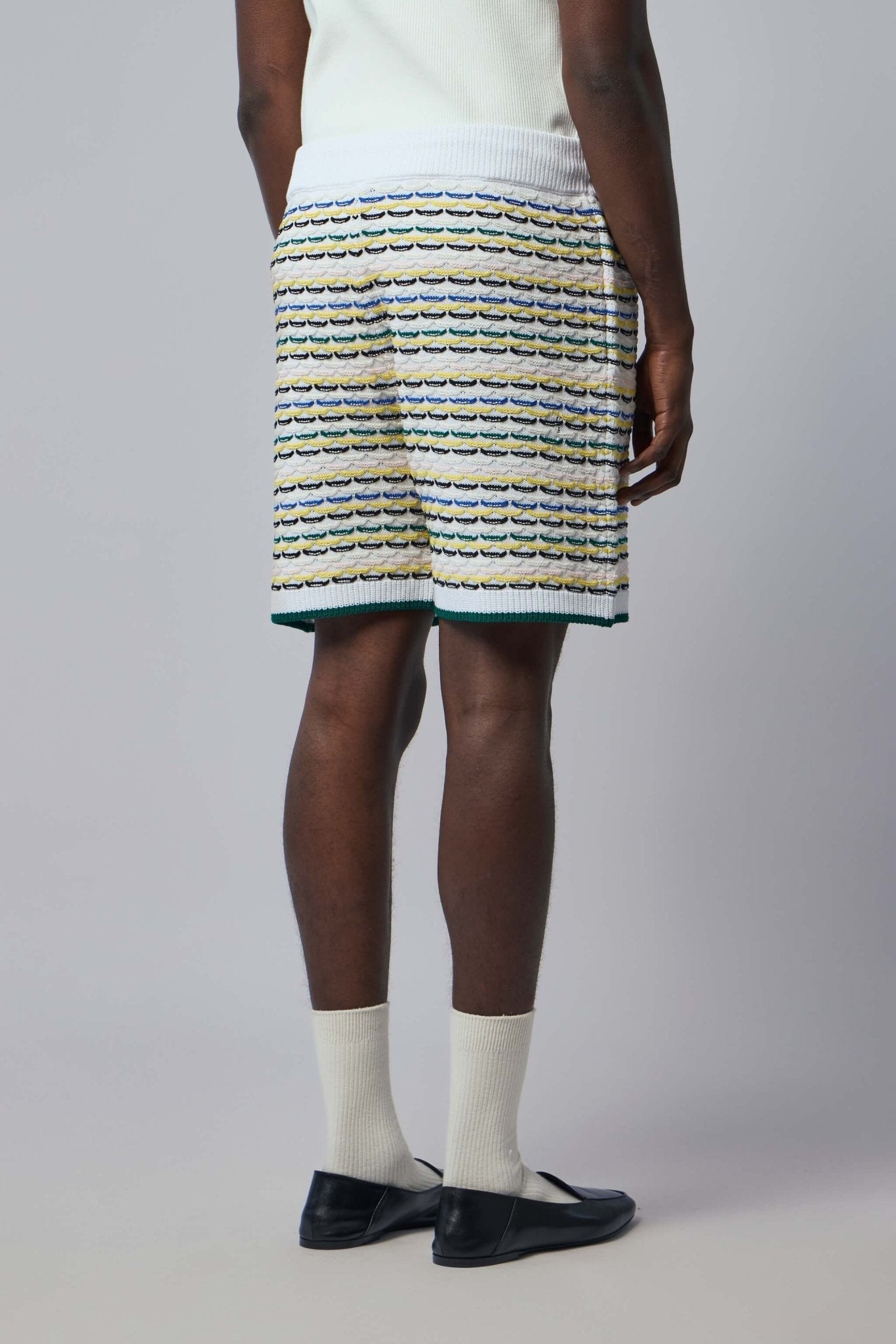 Tuck Stitch Shorts