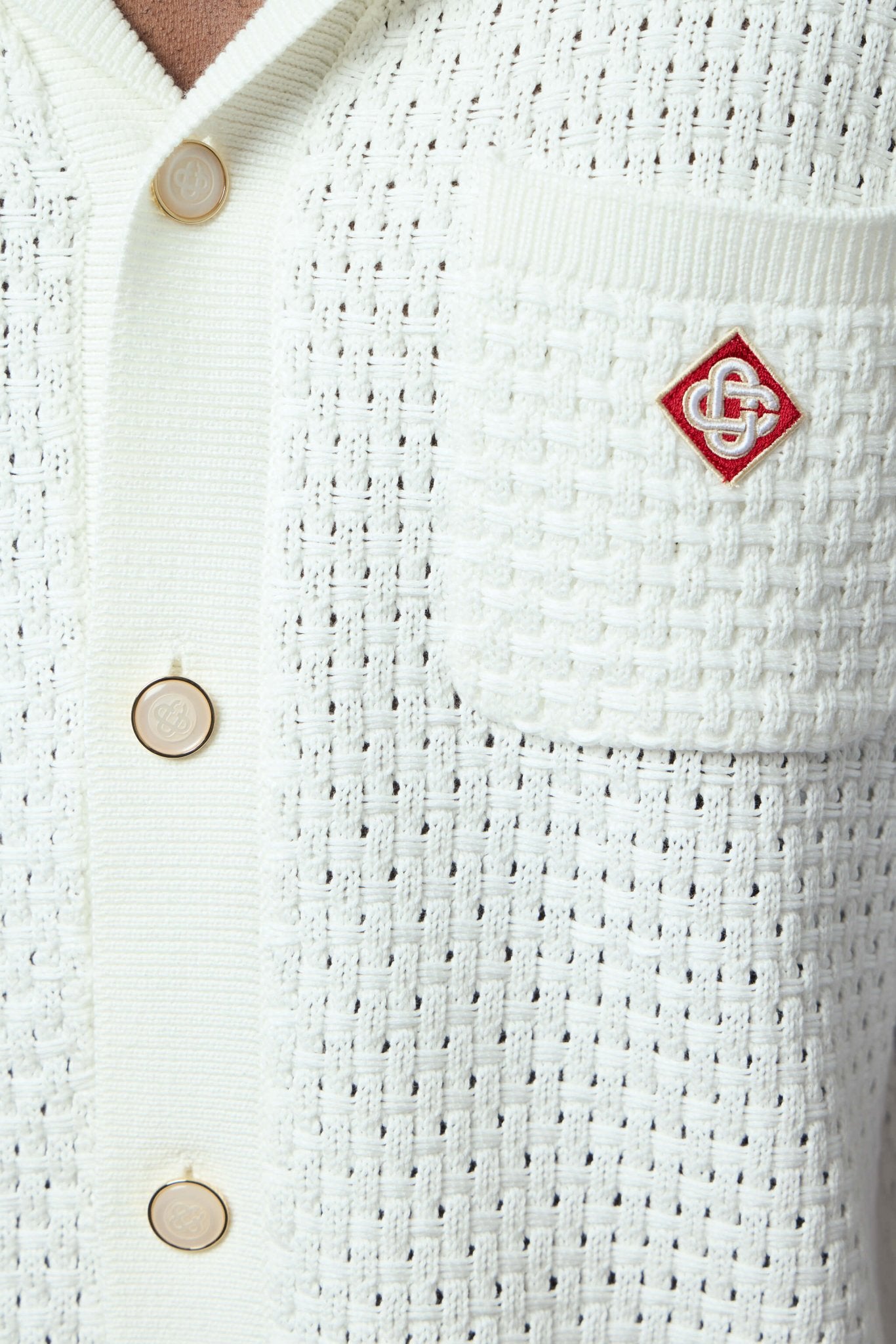 Short Sleeve Crochet Shirt