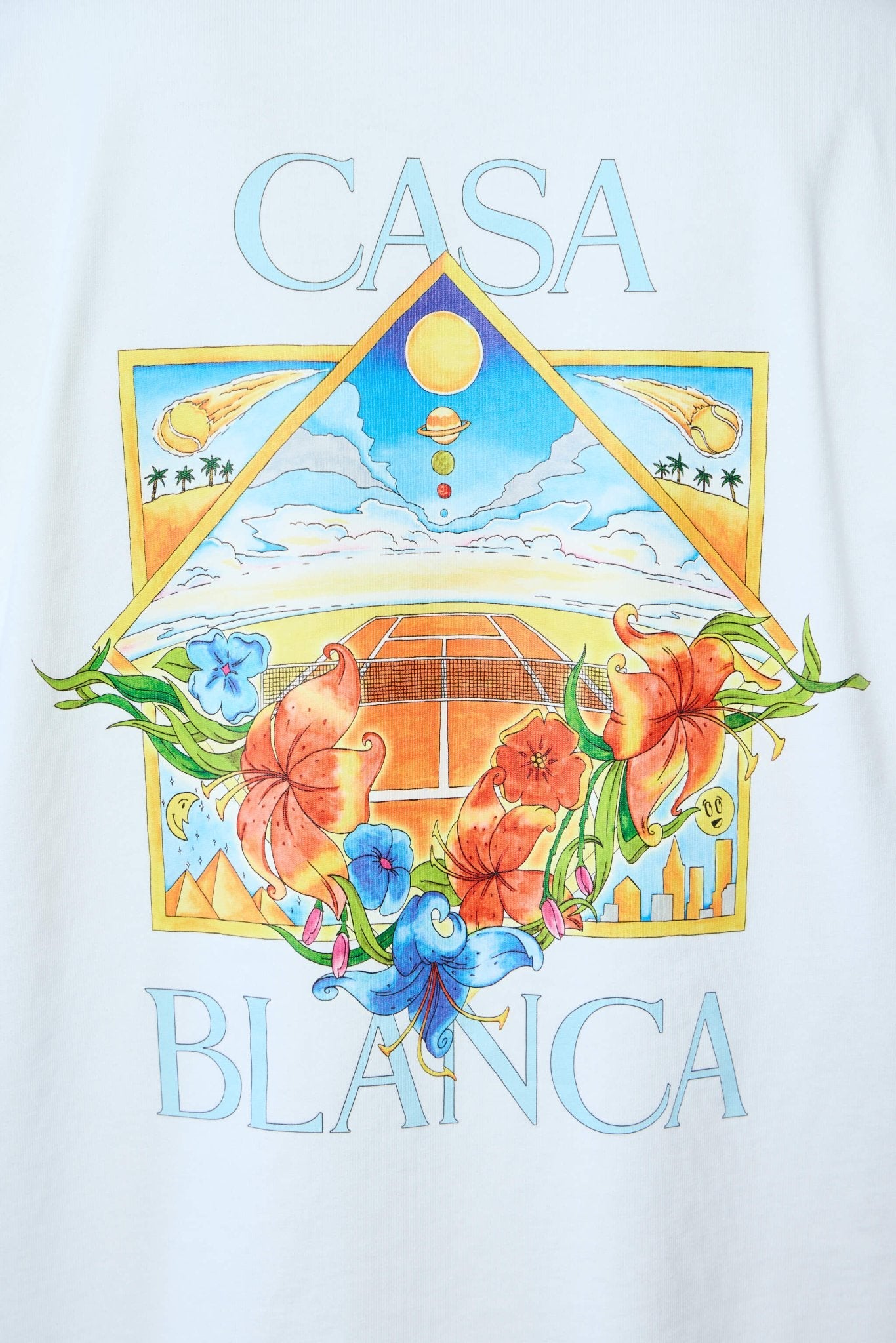 Flower Court Icon Short Sleeve T-shirt