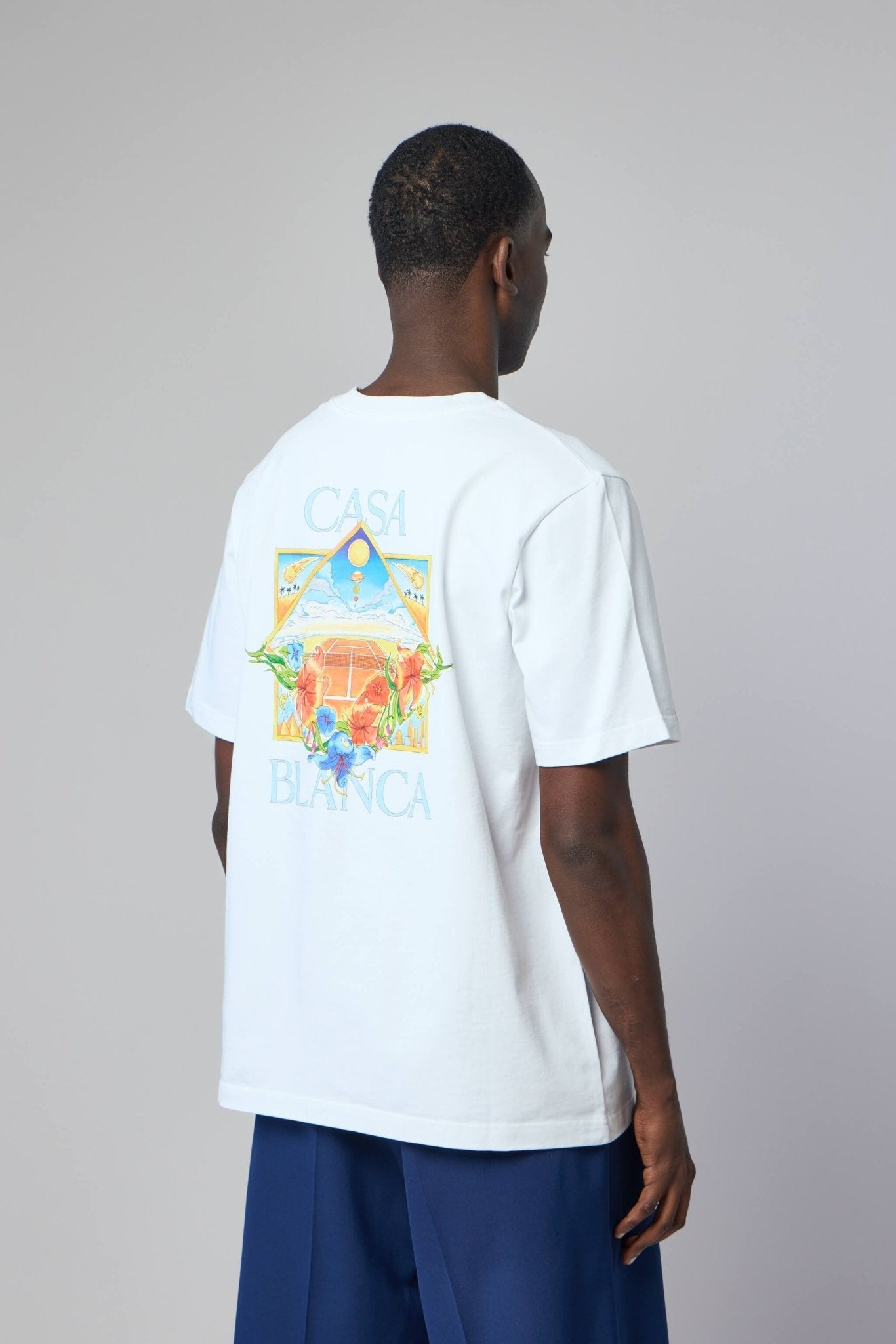 Flower Court Icon Short Sleeve T-shirt
