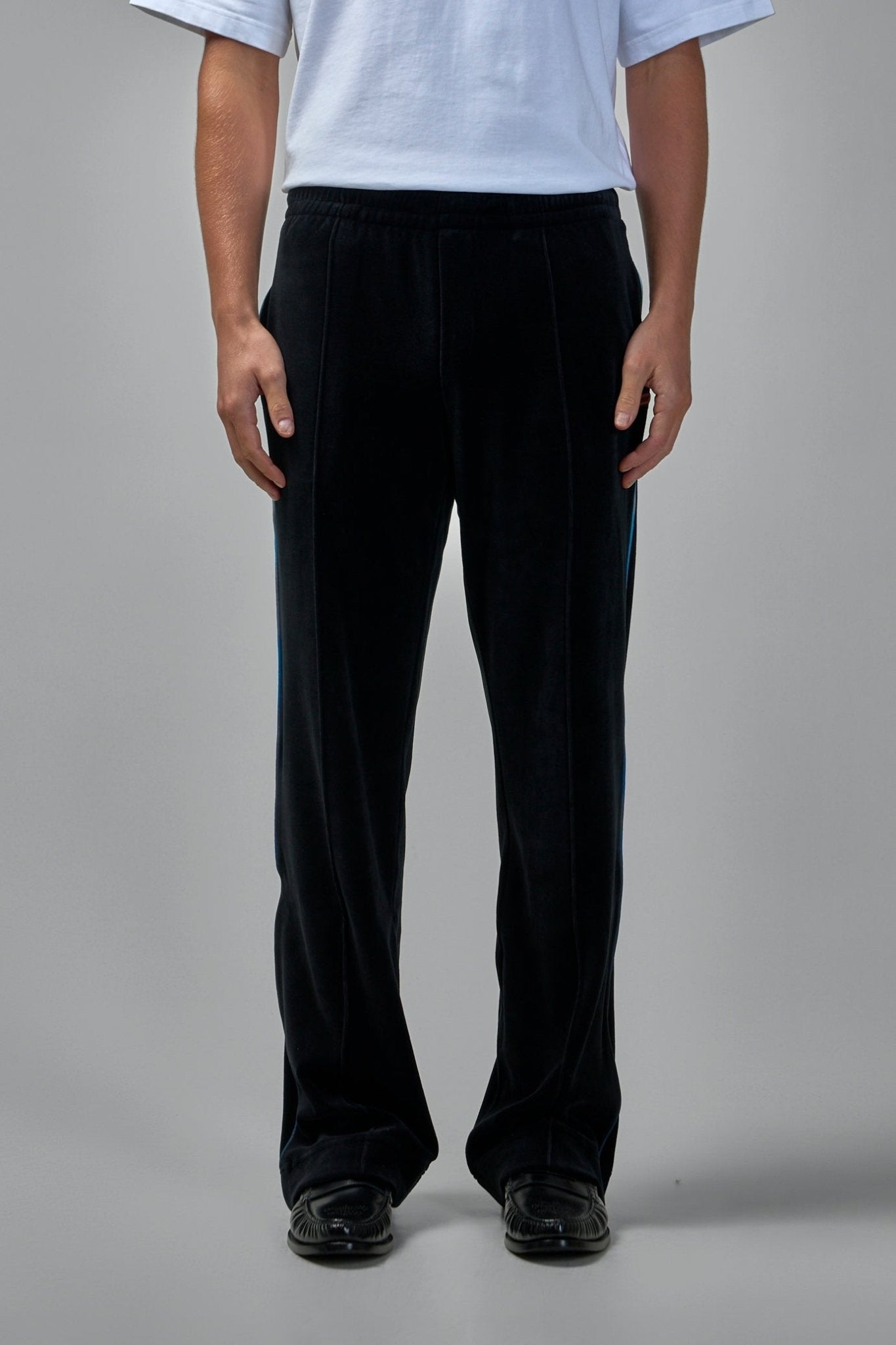 Gradient Piping Velour Track Pants