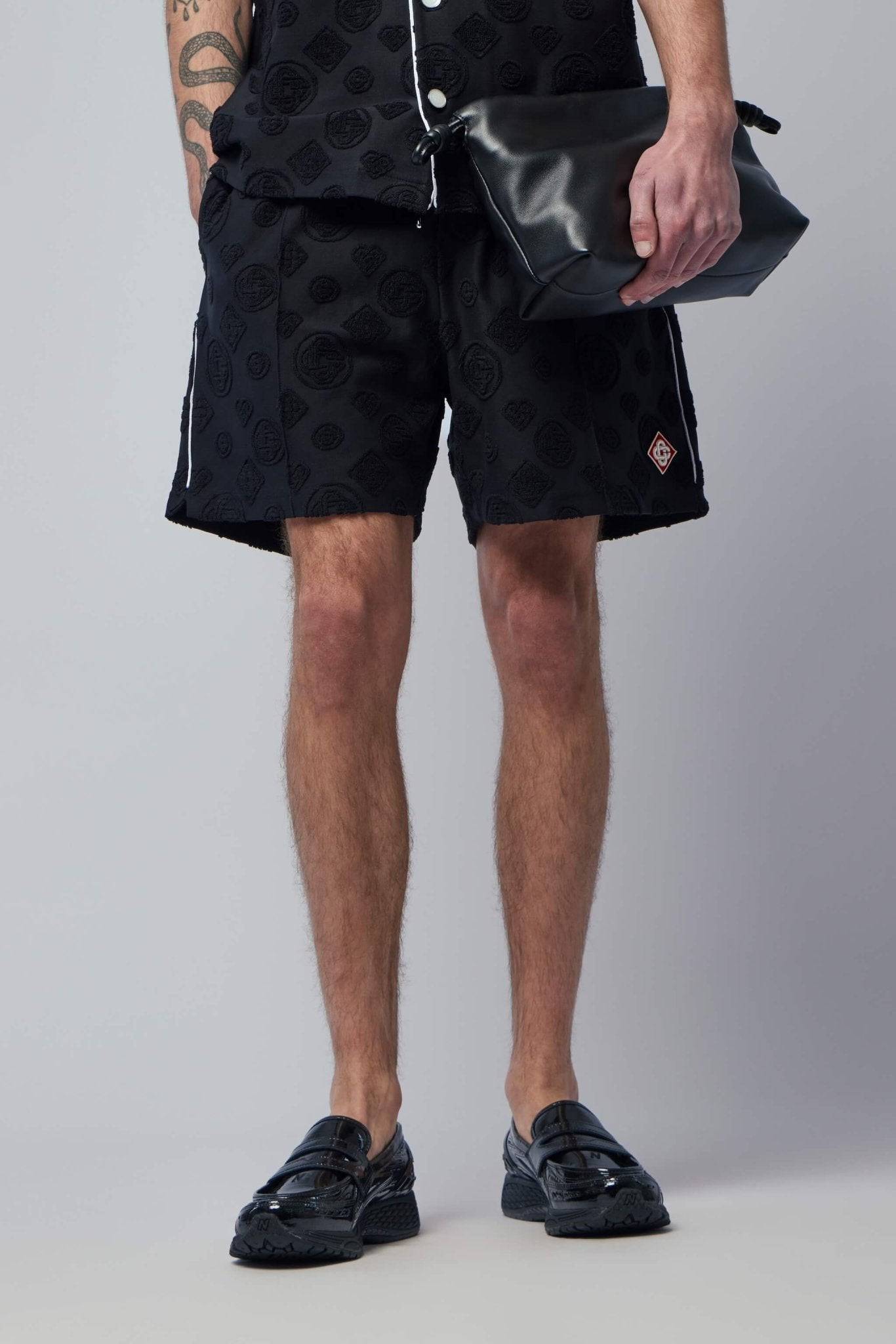Towelling Monogram Shorts